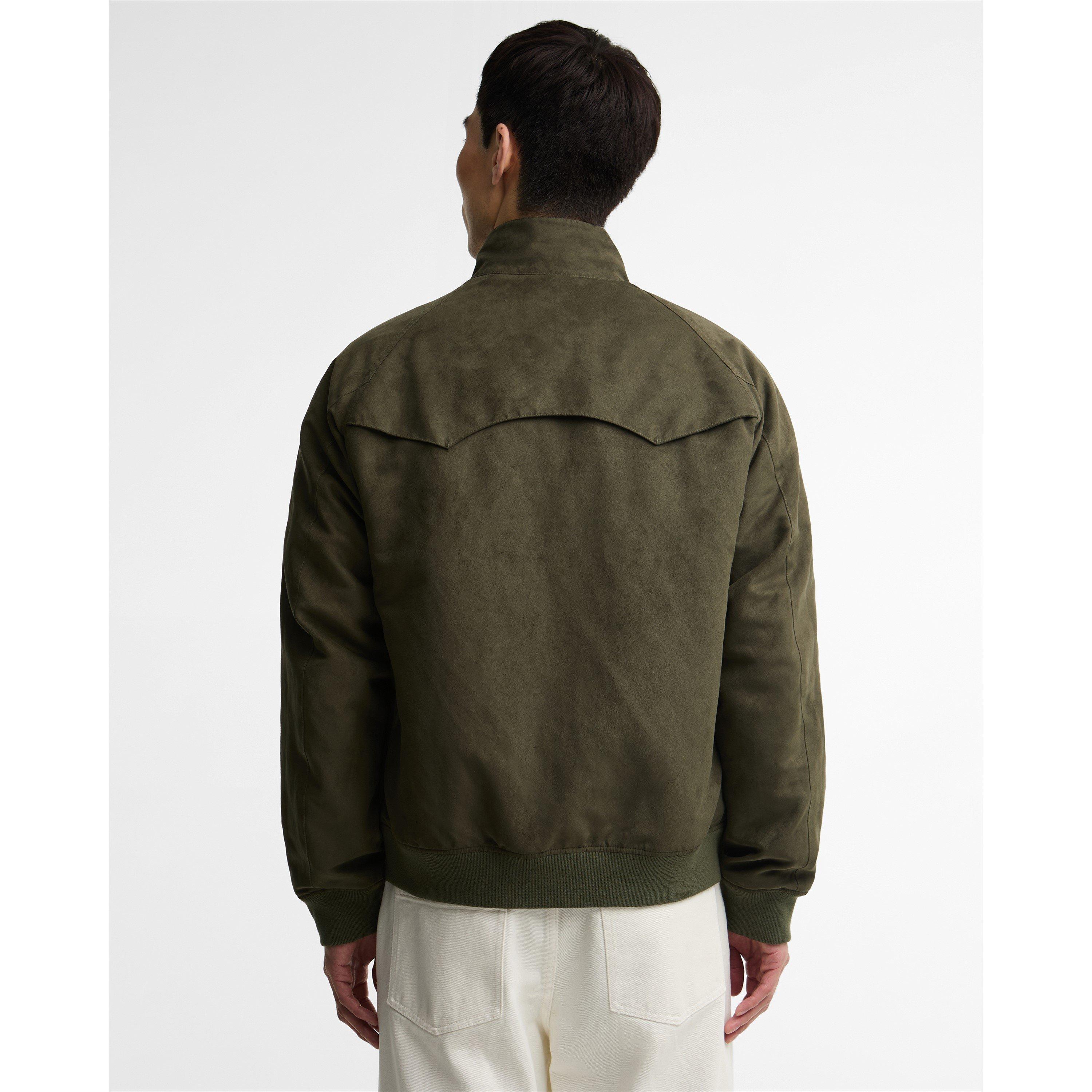 Olive - Barbour International - Men's Steve McQueen Drome Bomber Jacket - 5