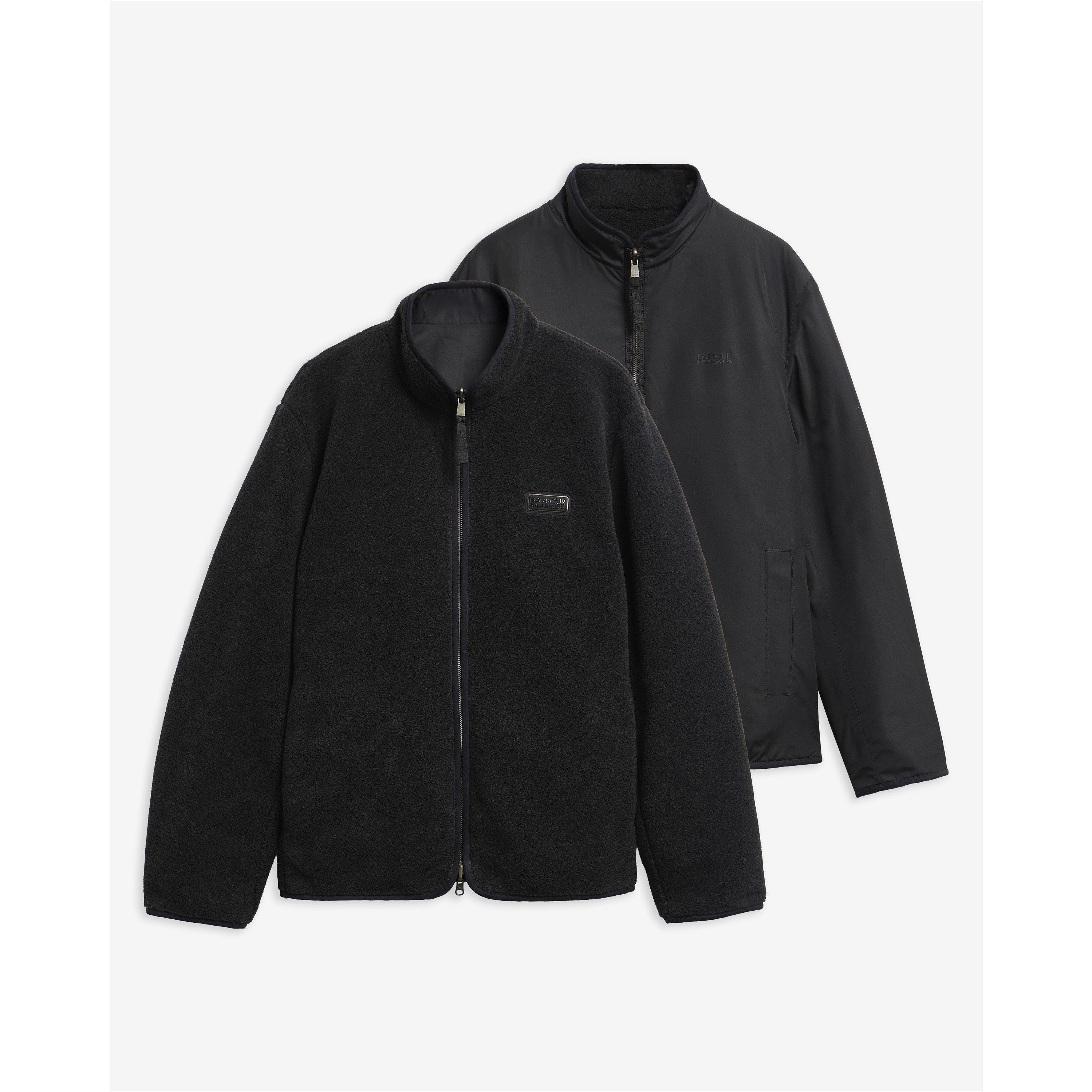 Dark Black BK91 - Barbour International - B.Int Rev Fleece Sn64 - 2