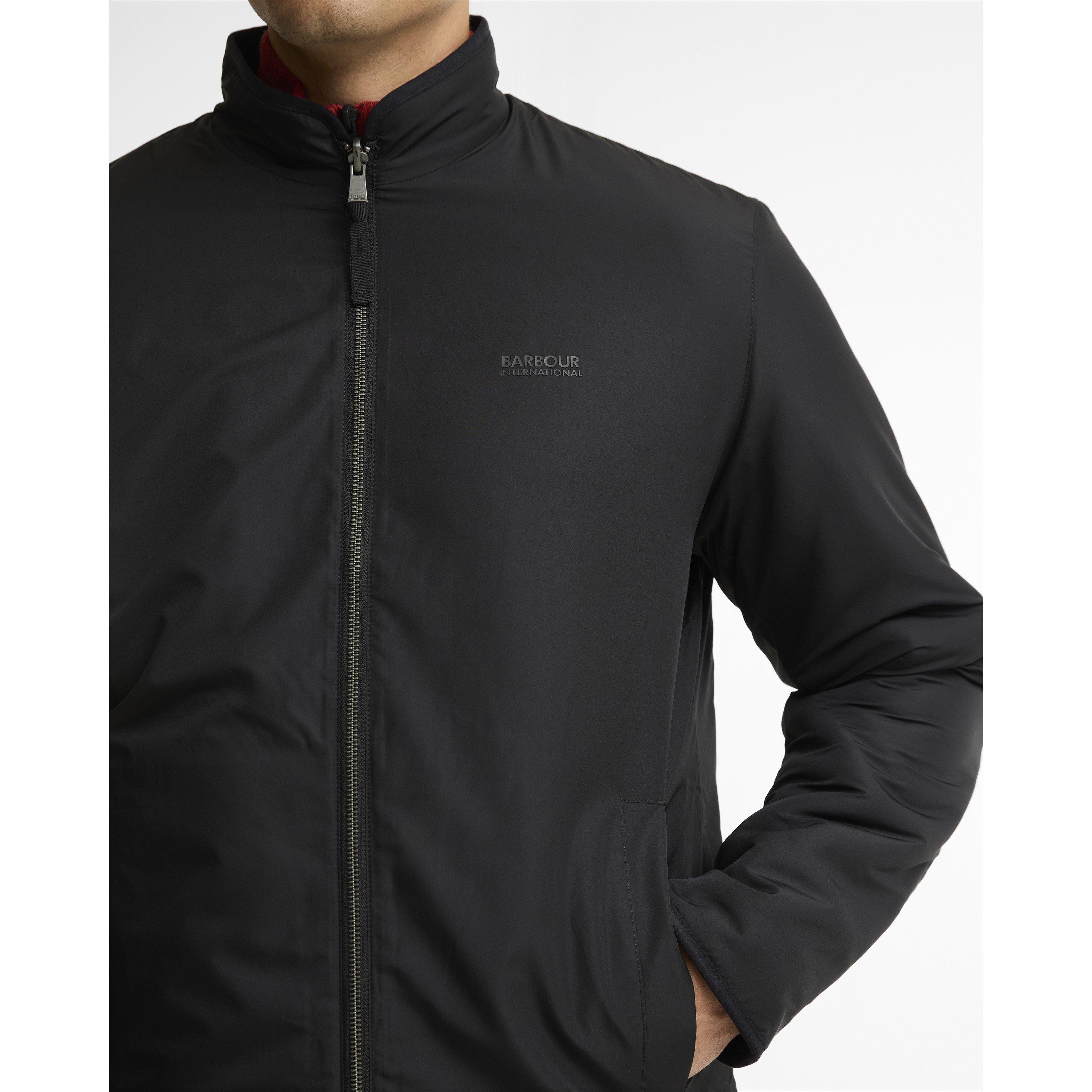 Dark Black BK91 - Barbour International - B.Int Rev Fleece Sn64 - 6