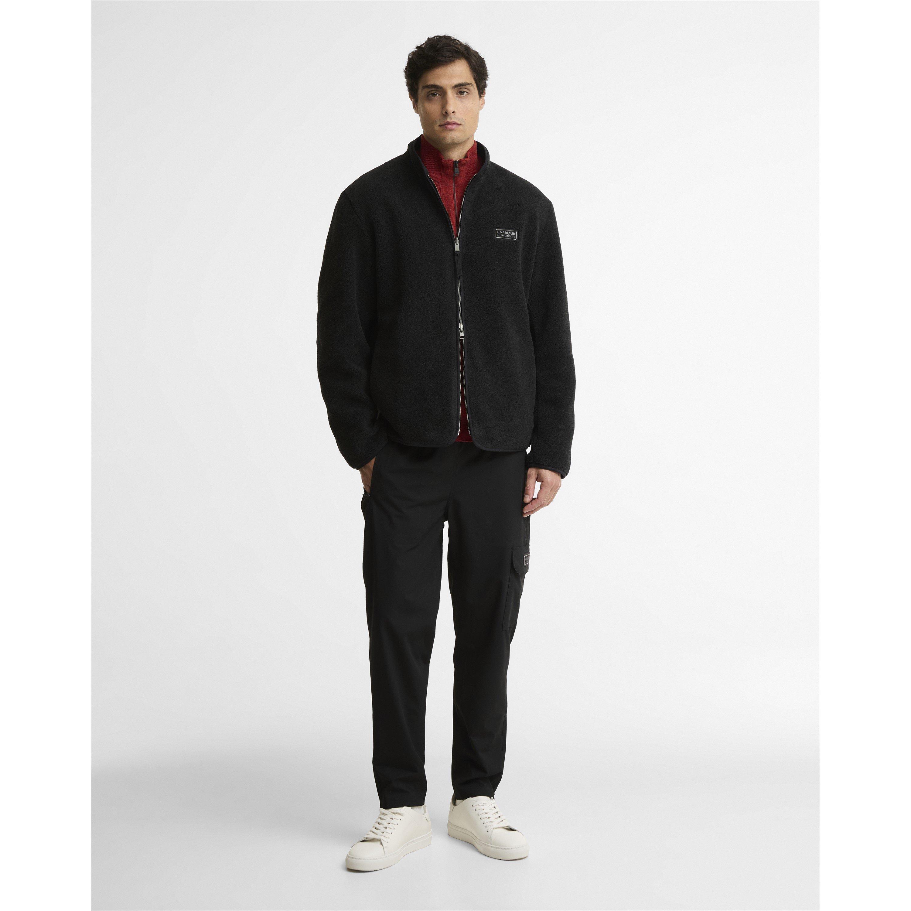 Dark Black BK91 - Barbour International - B.Int Rev Fleece Sn64 - 7