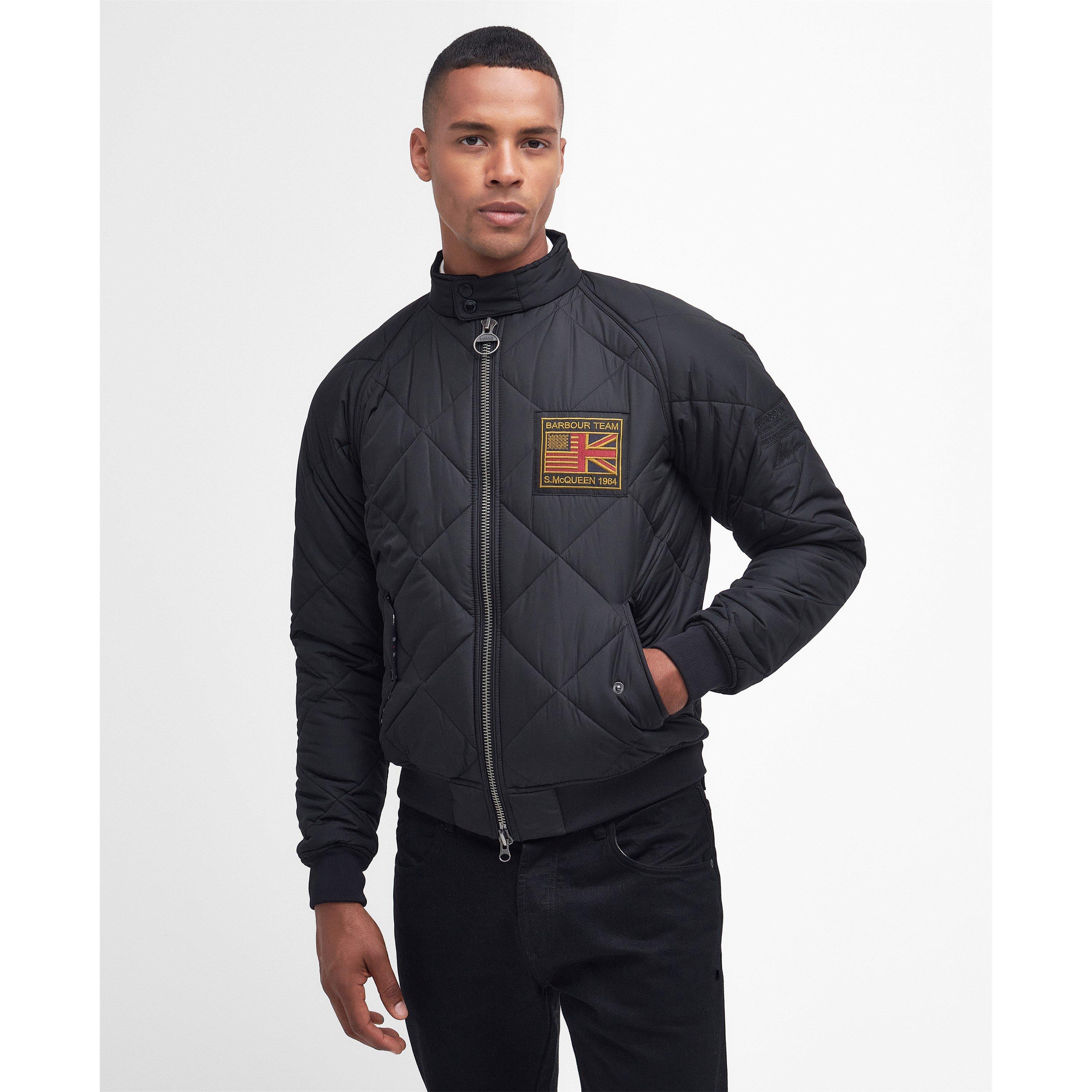 Black BK11 - Barbour International - B.Int SMQ Merch Jkt Sn64 - 2