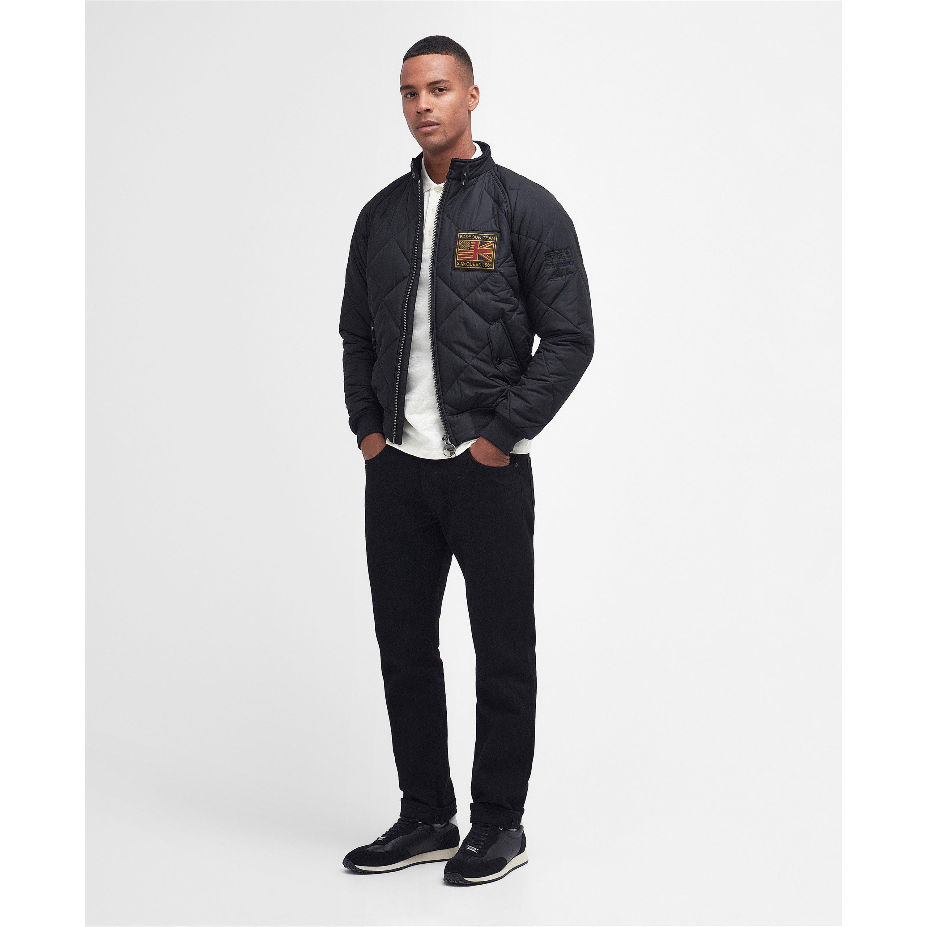 Black BK11 - Barbour International - B.Int SMQ Merch Jkt Sn64 - 8