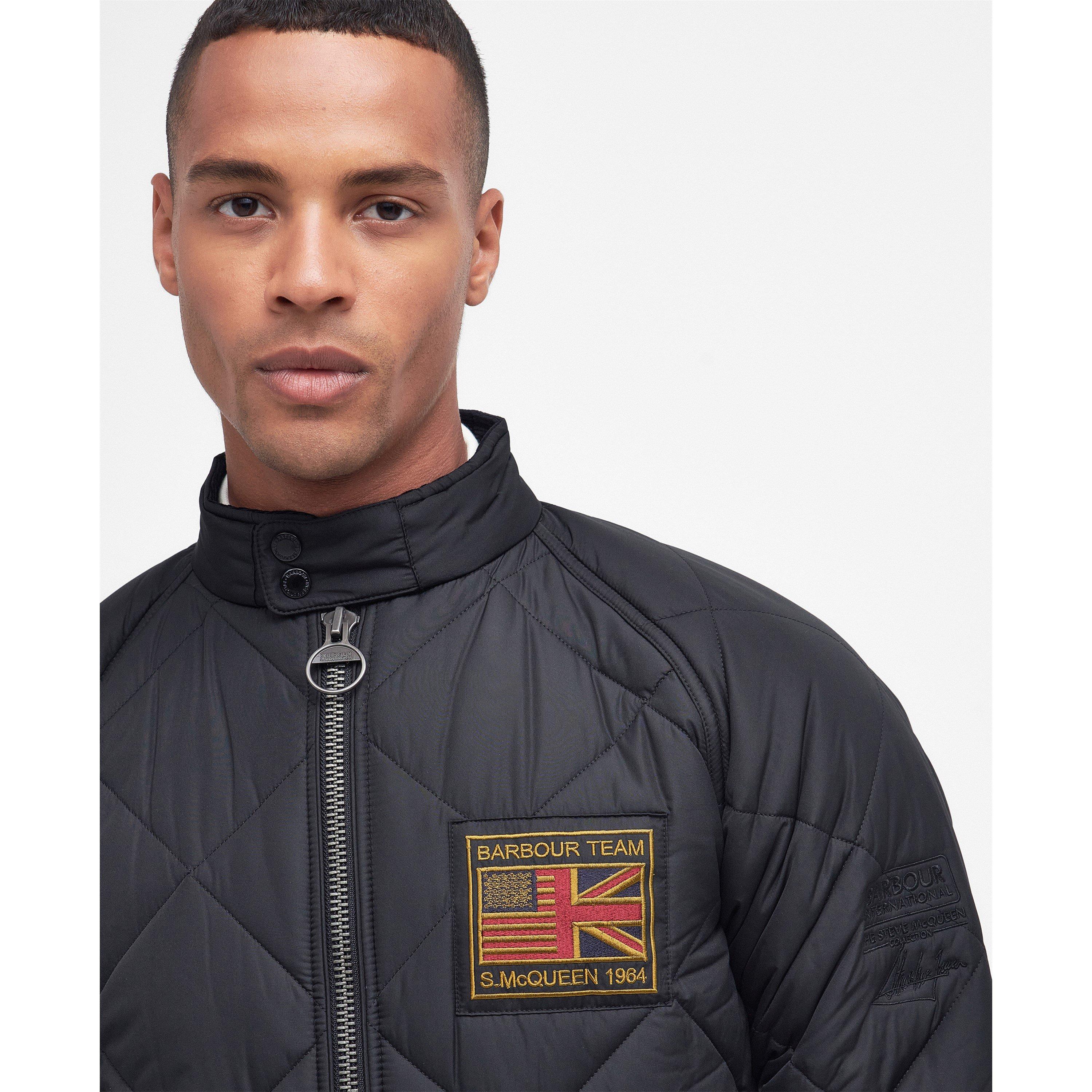 Black BK11 - Barbour International - B.Int SMQ Merch Jkt Sn64 - 4