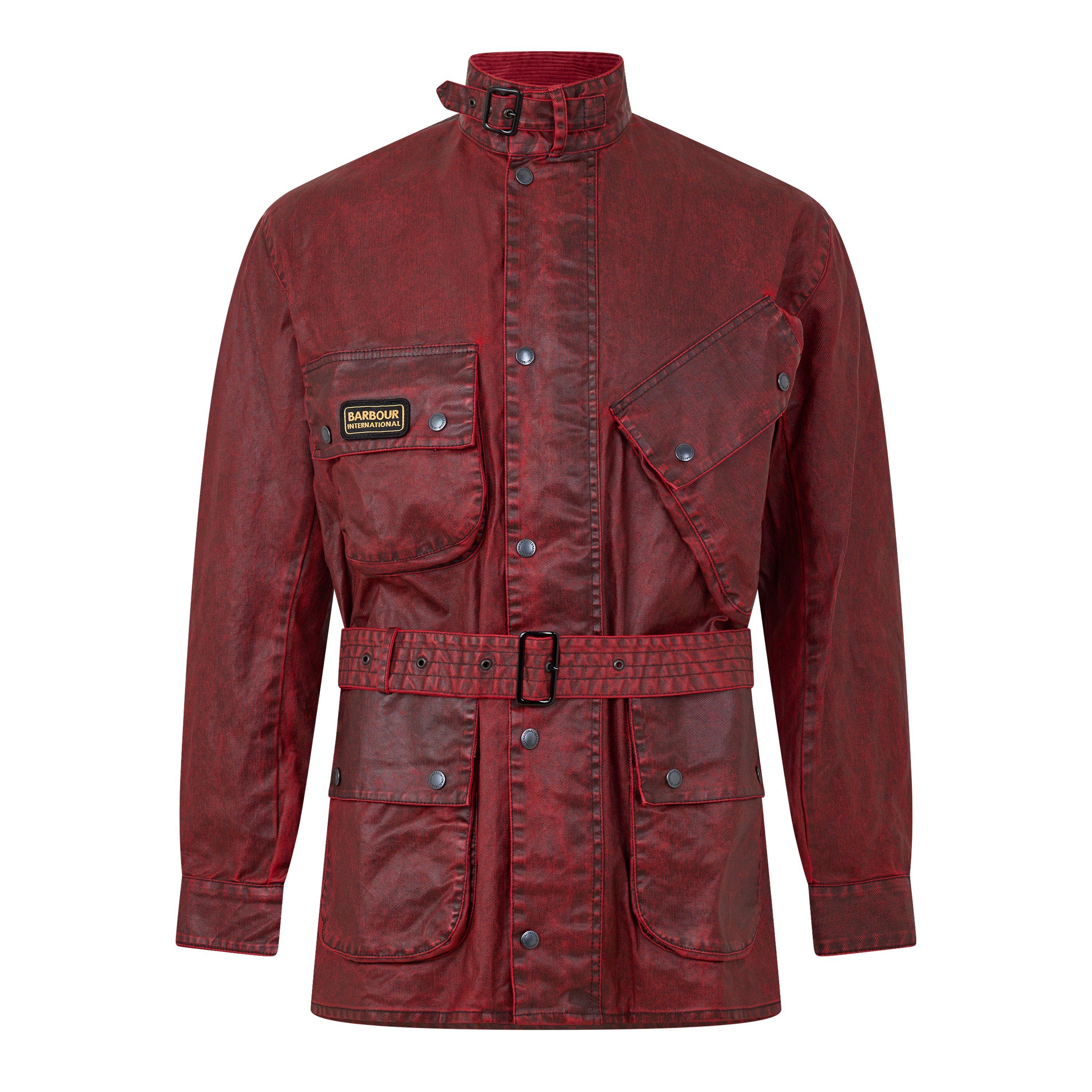 Red RE51 - Barbour International - B.Int 90th Ann A7 Jk Sn64 - 1