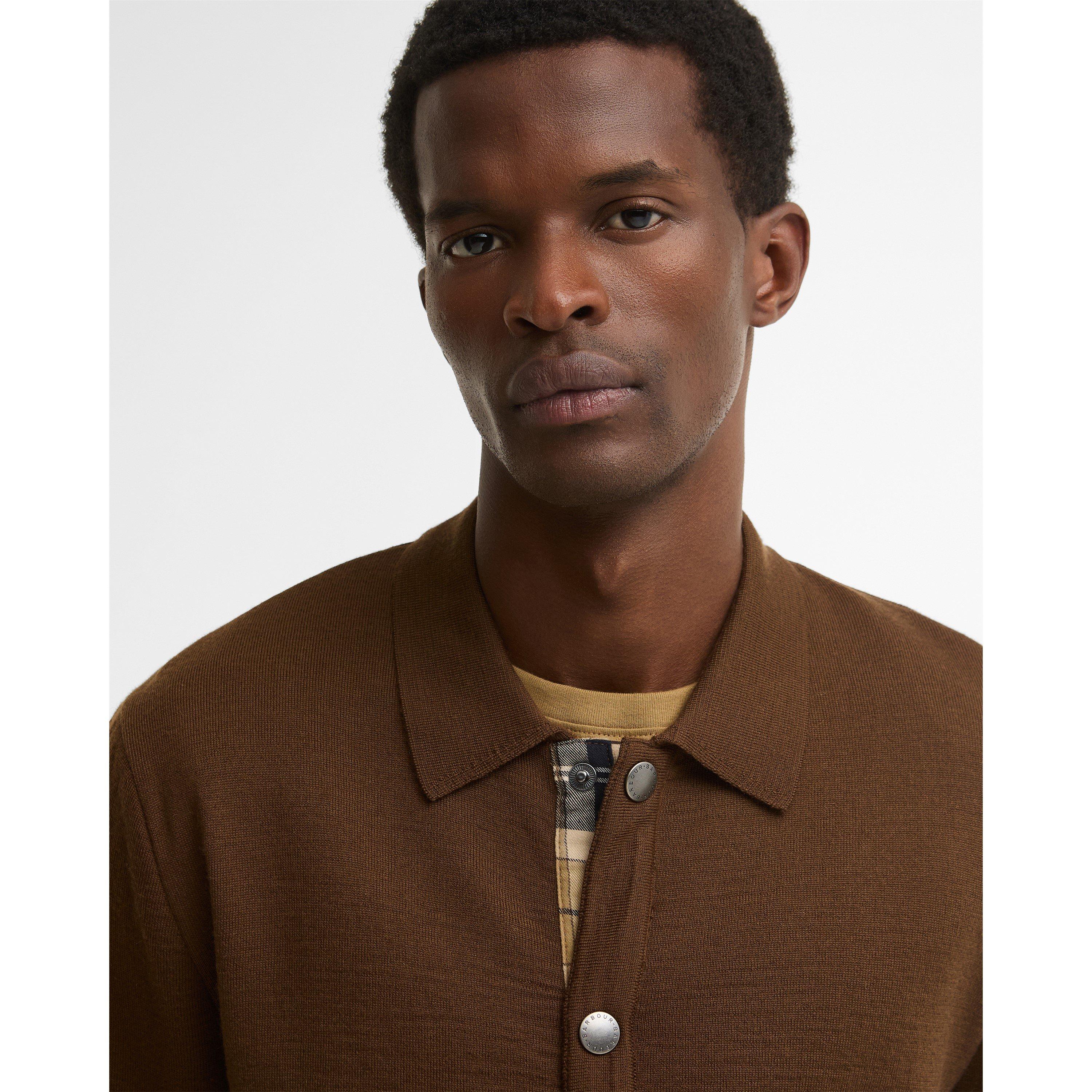 Dk Sand SN71 - Barbour - Men's Florcombe Barbour Modern Heritage Long-Sleeve Overshirt - 9
