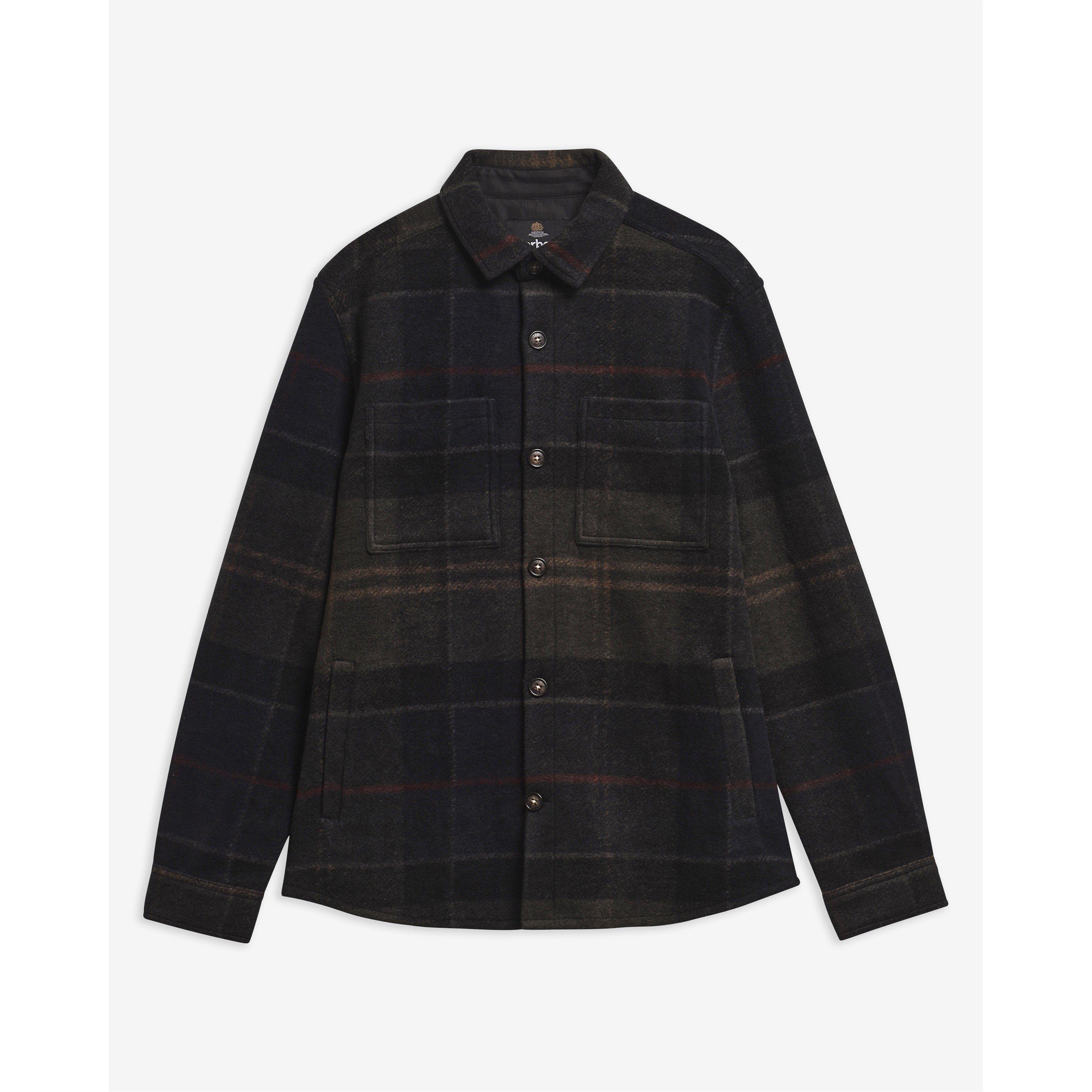Shdw Clsc TN43 - Barbour - Men's Woodlane Wool Overshirt - 11