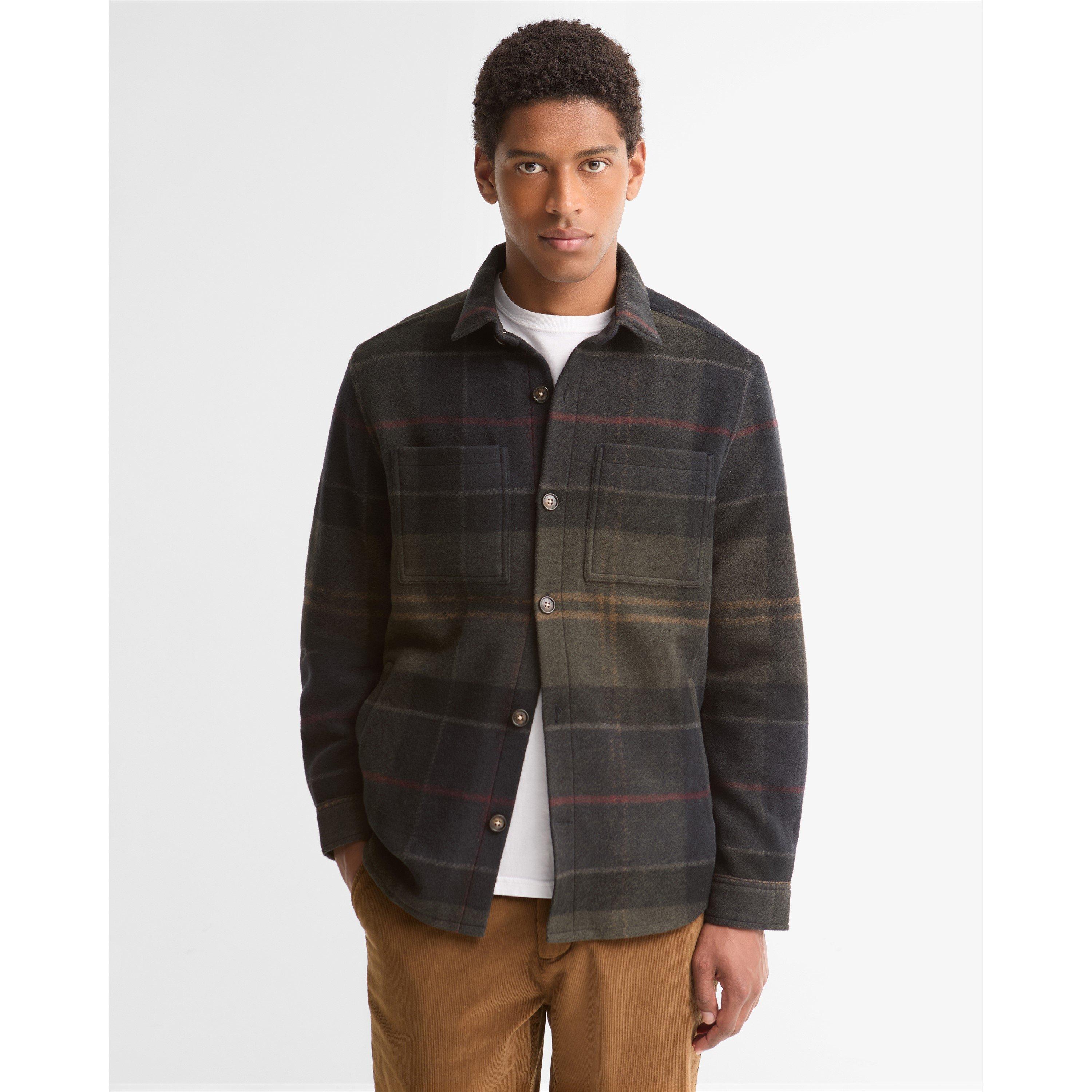 Shdw Clsc TN43 - Barbour - Men's Woodlane Wool Overshirt - 3
