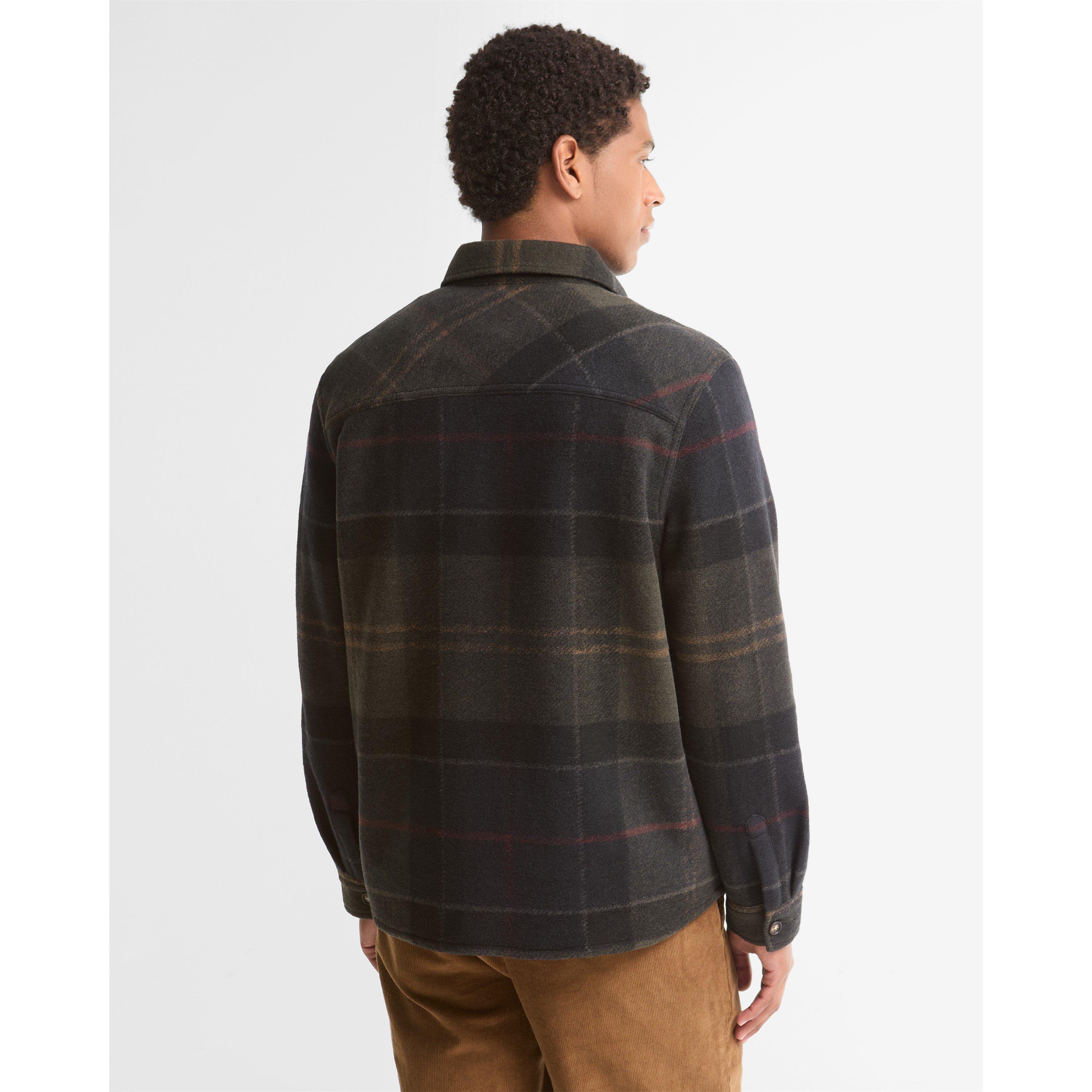 Shdw Clsc TN43 - Barbour - Men's Woodlane Wool Overshirt - 4