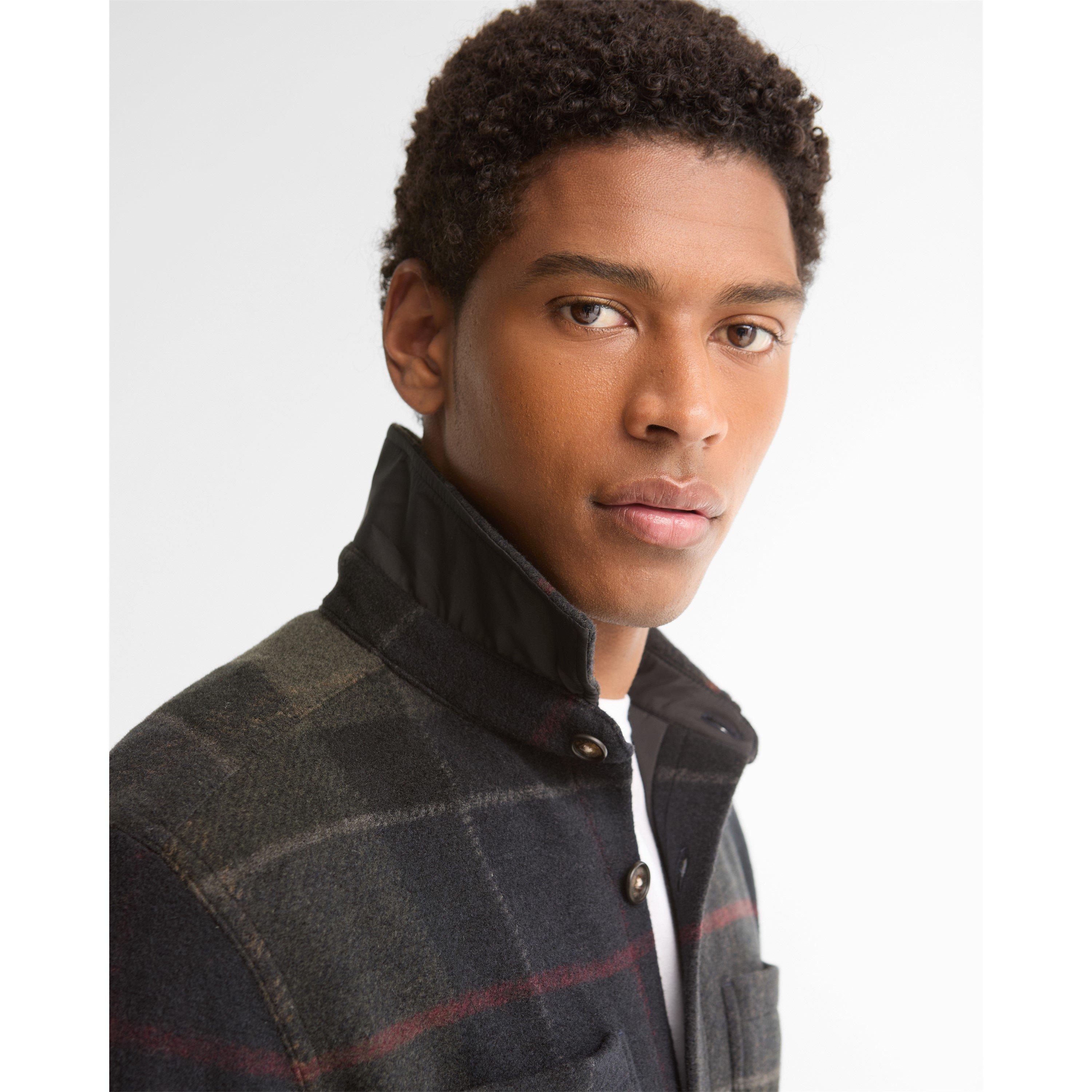 Shdw Clsc TN43 - Barbour - Men's Woodlane Wool Overshirt - 5