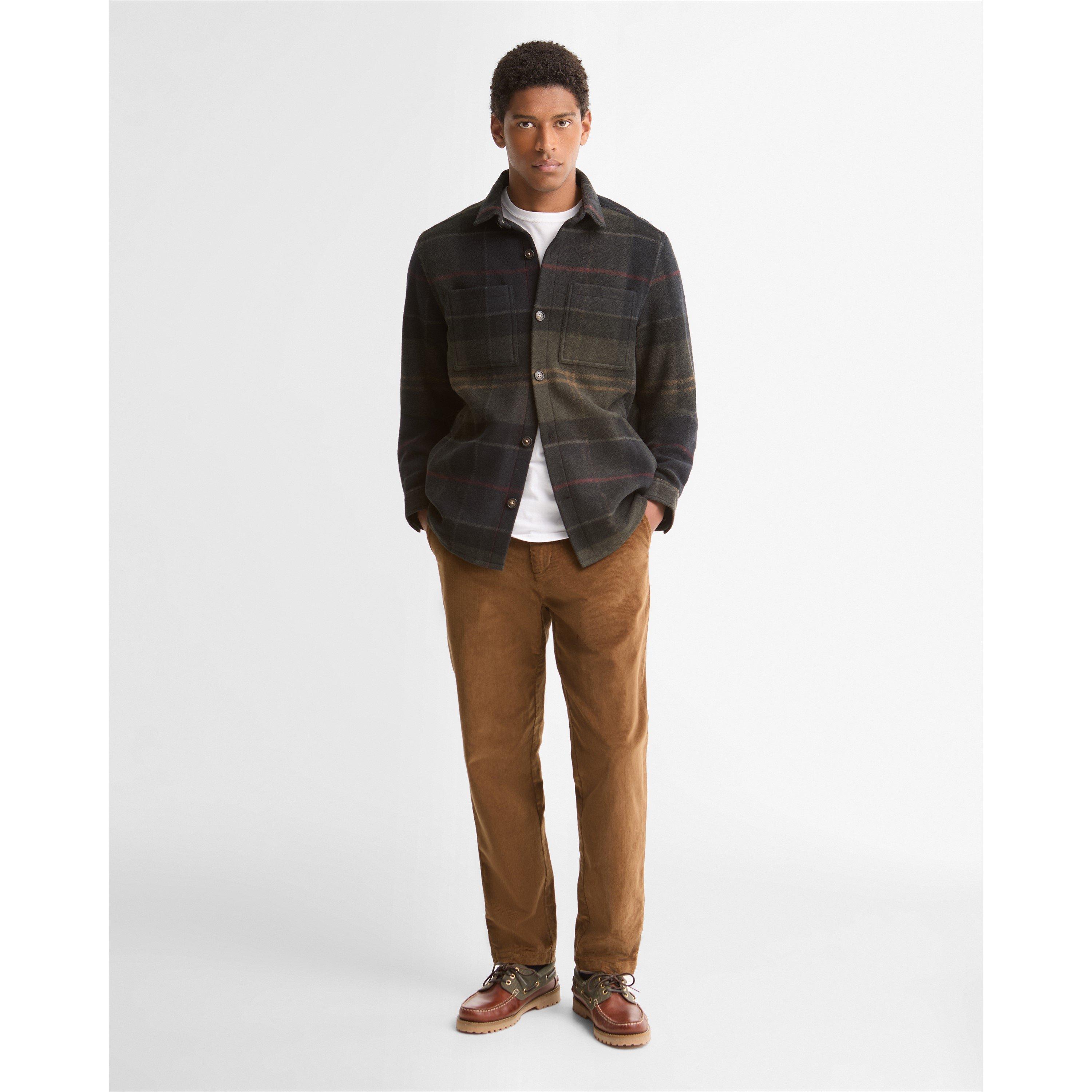 Shdw Clsc TN43 - Barbour - Men's Woodlane Wool Overshirt - 7
