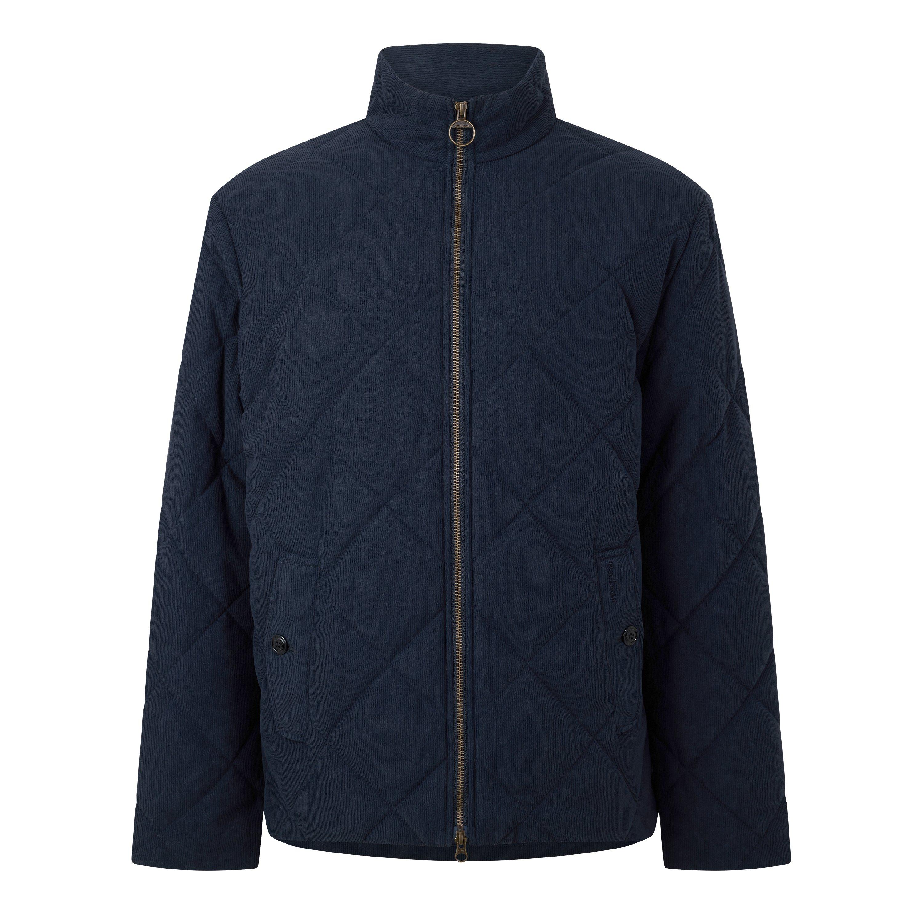 Barbour Men's Corden Modern Heritage Quilted Jacket - Dark Navy Ny91 - S
