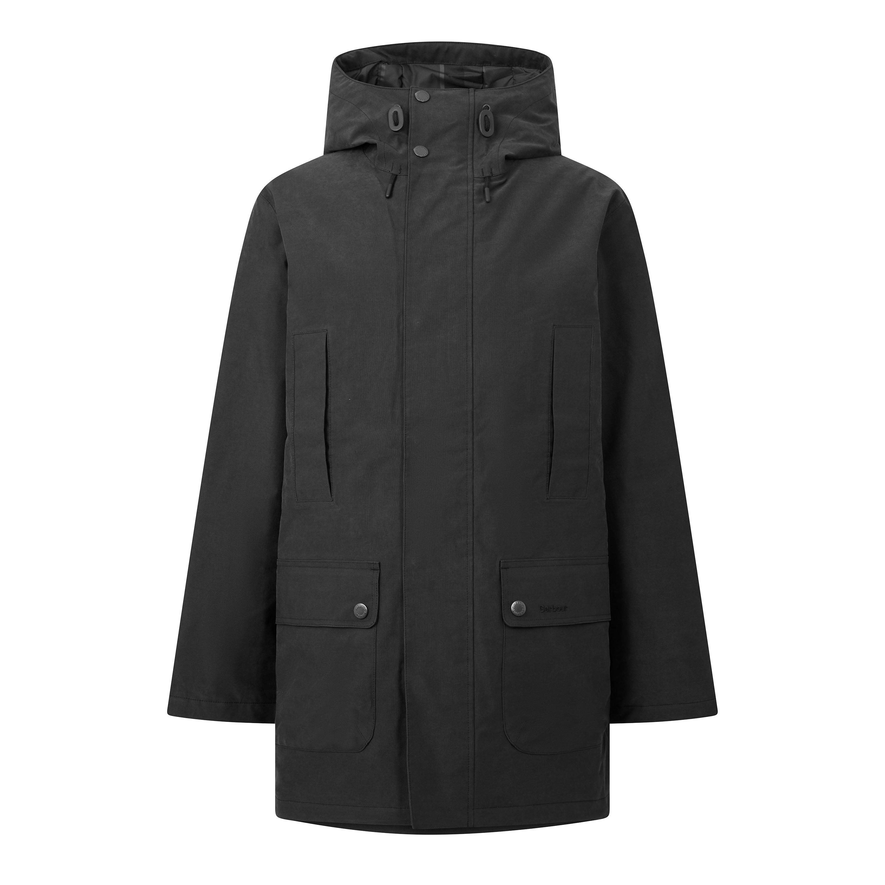 Barbour Men's Northfield Modern Heritage Cotton Full-Zip Waterproof Parka - Dark Navy Ny91 - M