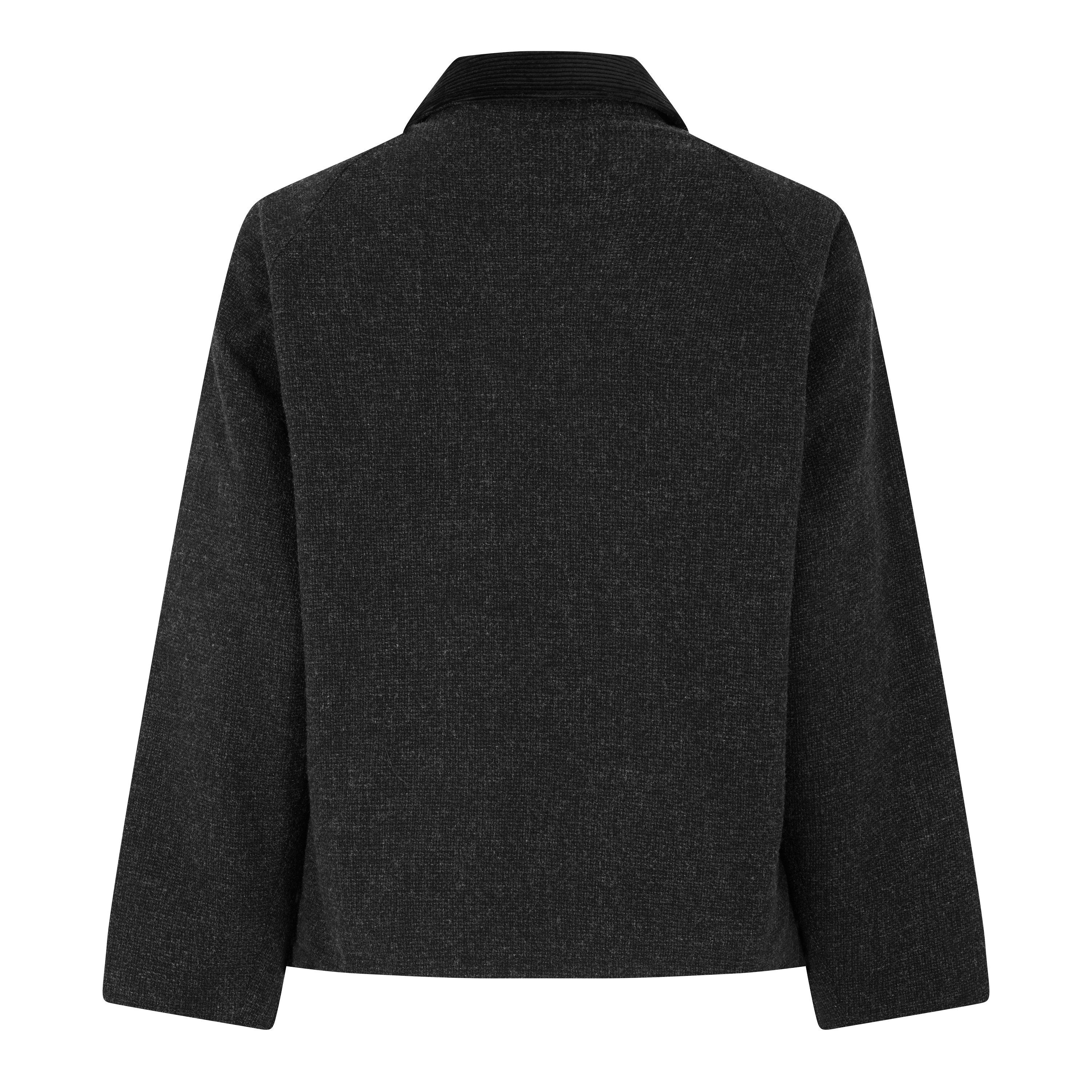 Charcoal CH71 - Paul Smith X Barbour - Men's Transport Wool Barn Jacket - 2