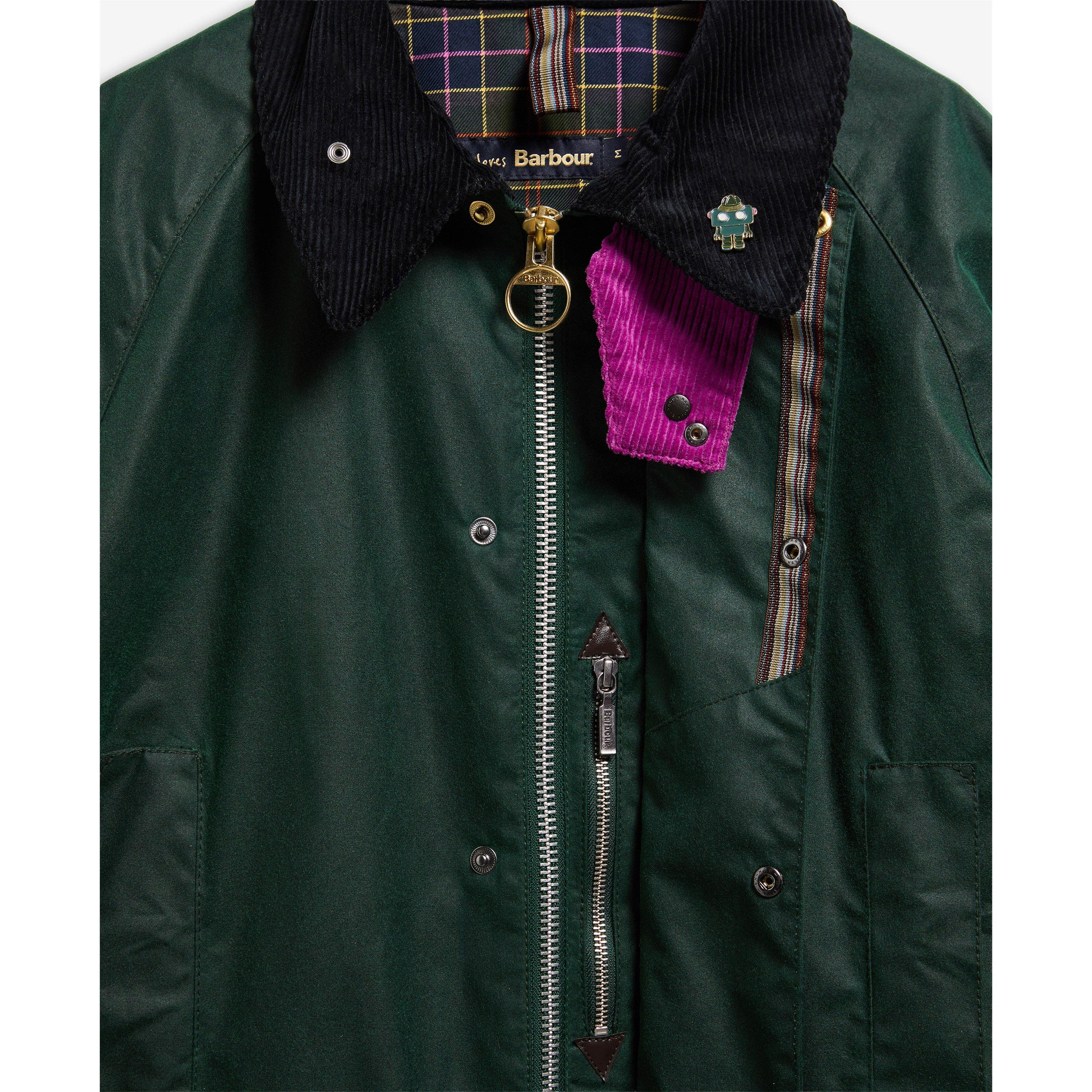 Bottle Grn GN75 - Paul Smith X Barbour - Paul Sm Gamefair Wax Sn64 - 6