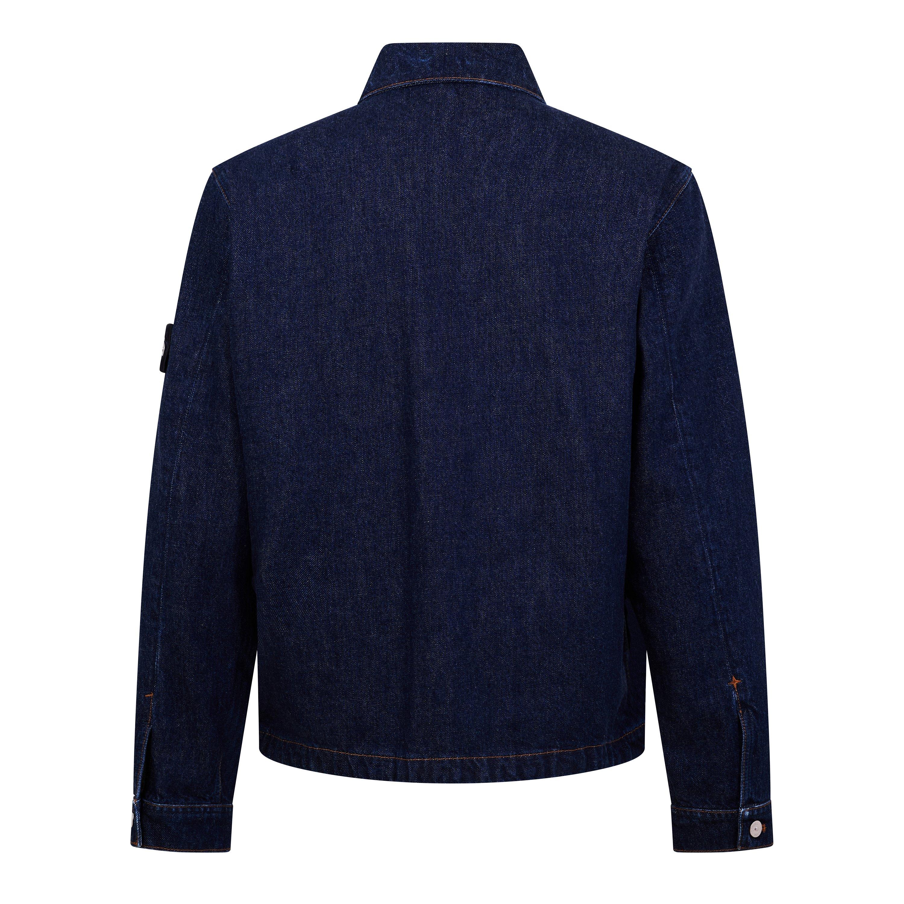 Blu Rinse VJ201 - Stone Island - Stone DNM Biker Jkt Sn64 - 2