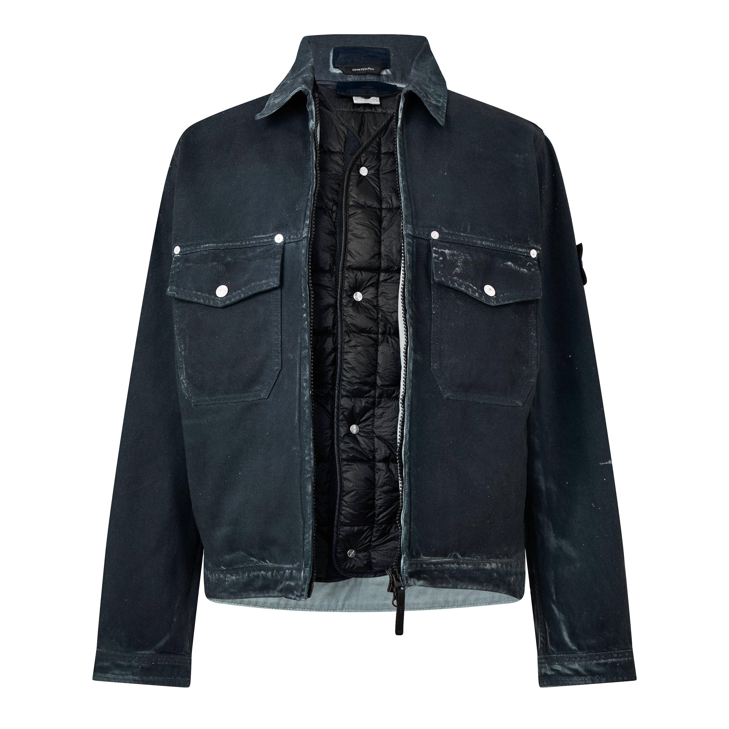Slate Blu V002E - Stone Island - Stone DNM Reflect Jk Sn64 - 3