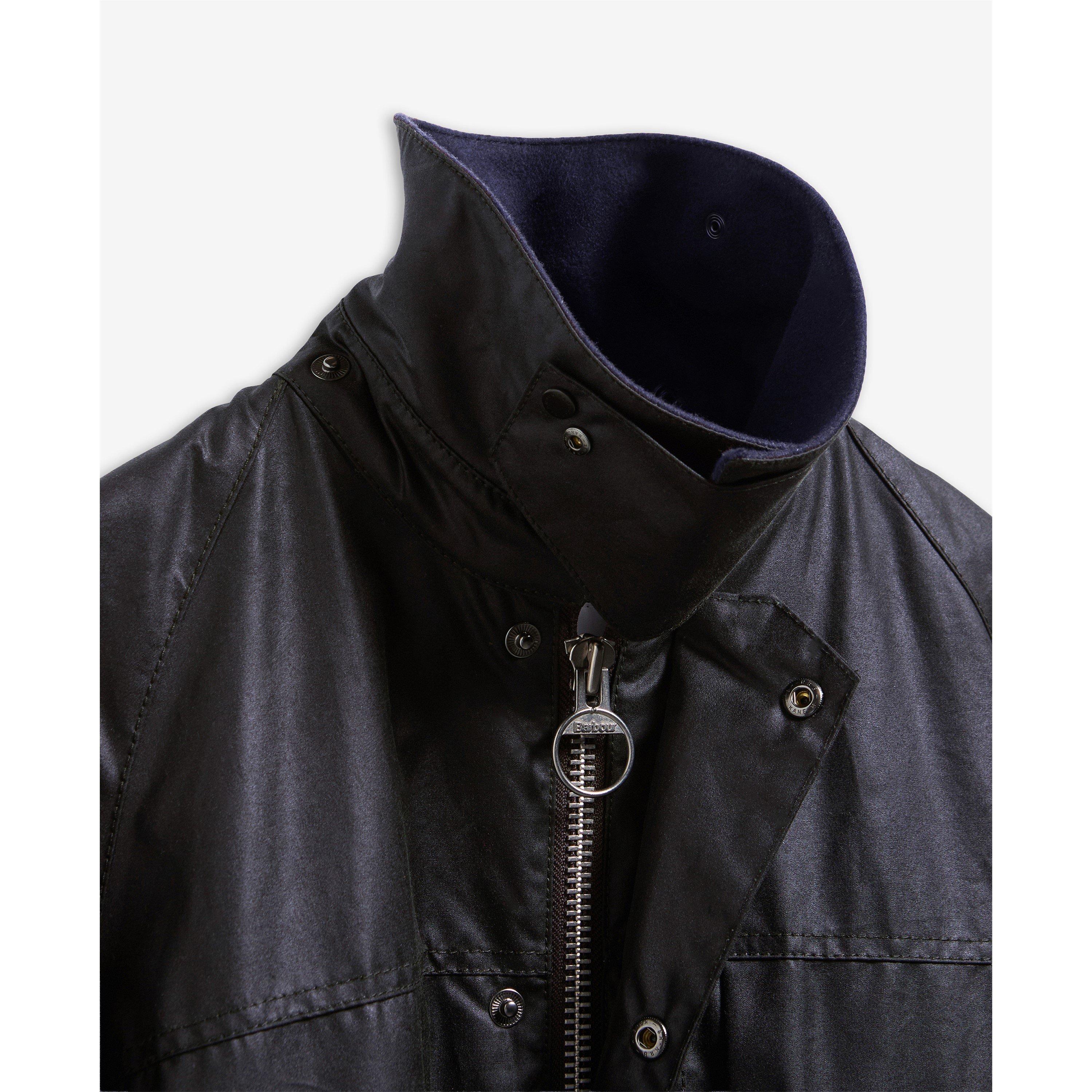 Dark Navy NY91 - Barbour - Men's Beaufort Wax Jacket - 3