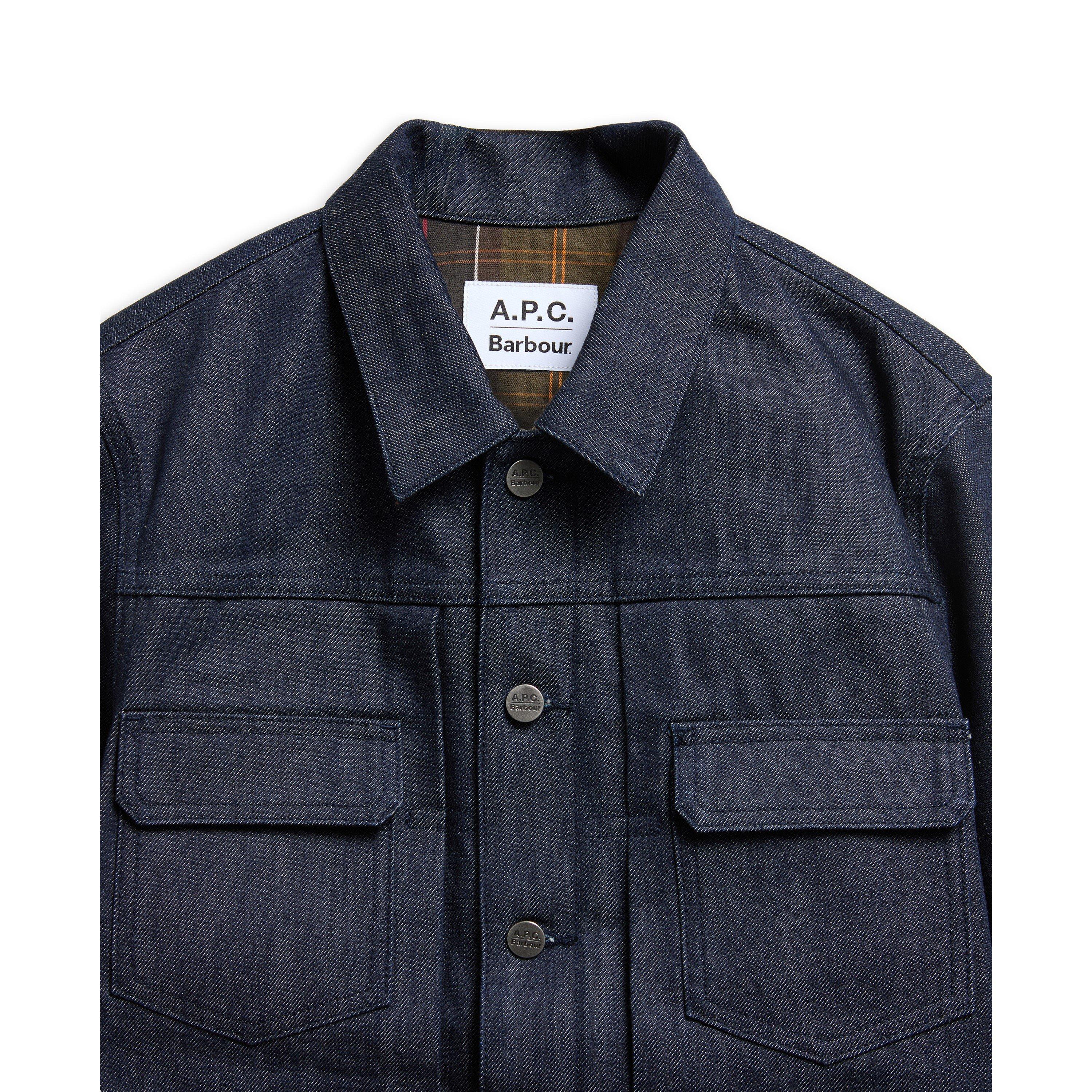 Denim IN71 - Barbour - Men's Trucker Denim Jacket - 4