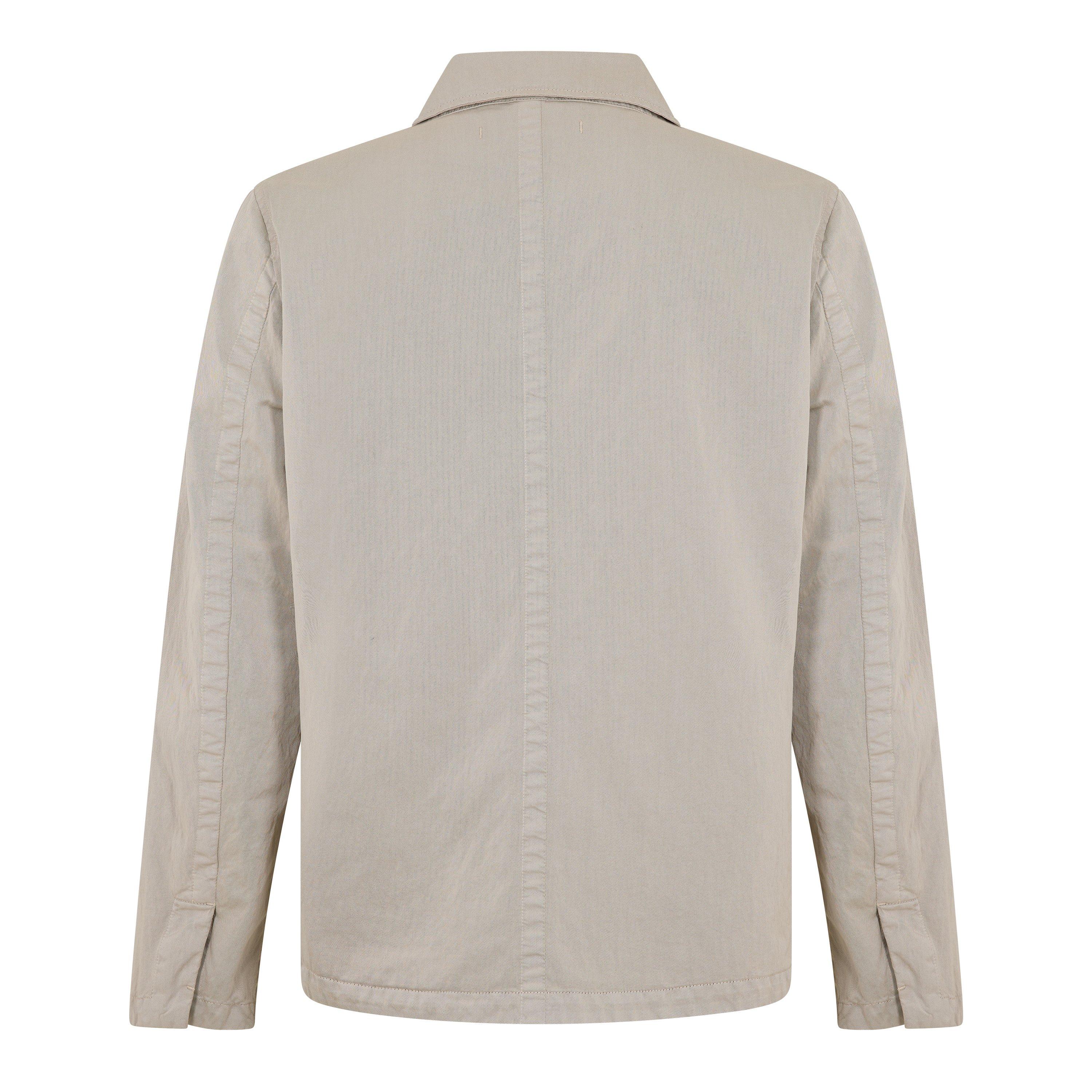 Oxford Tan 310 - Massimo Osti Studio - Men's Gabardine Trench Coat - 2