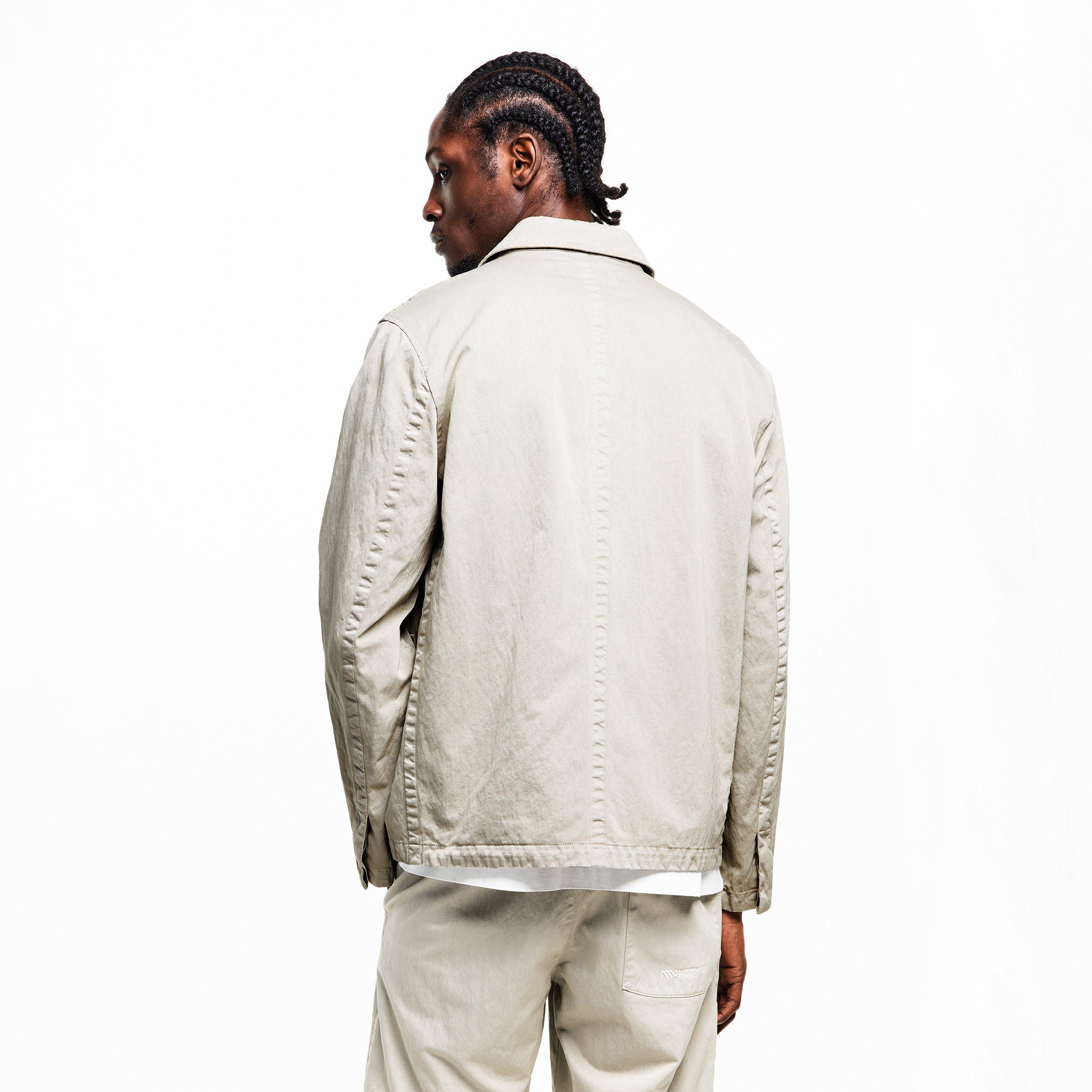 Oxford Tan 310 - Massimo Osti Studio - Men's Gabardine Trench Coat - 4