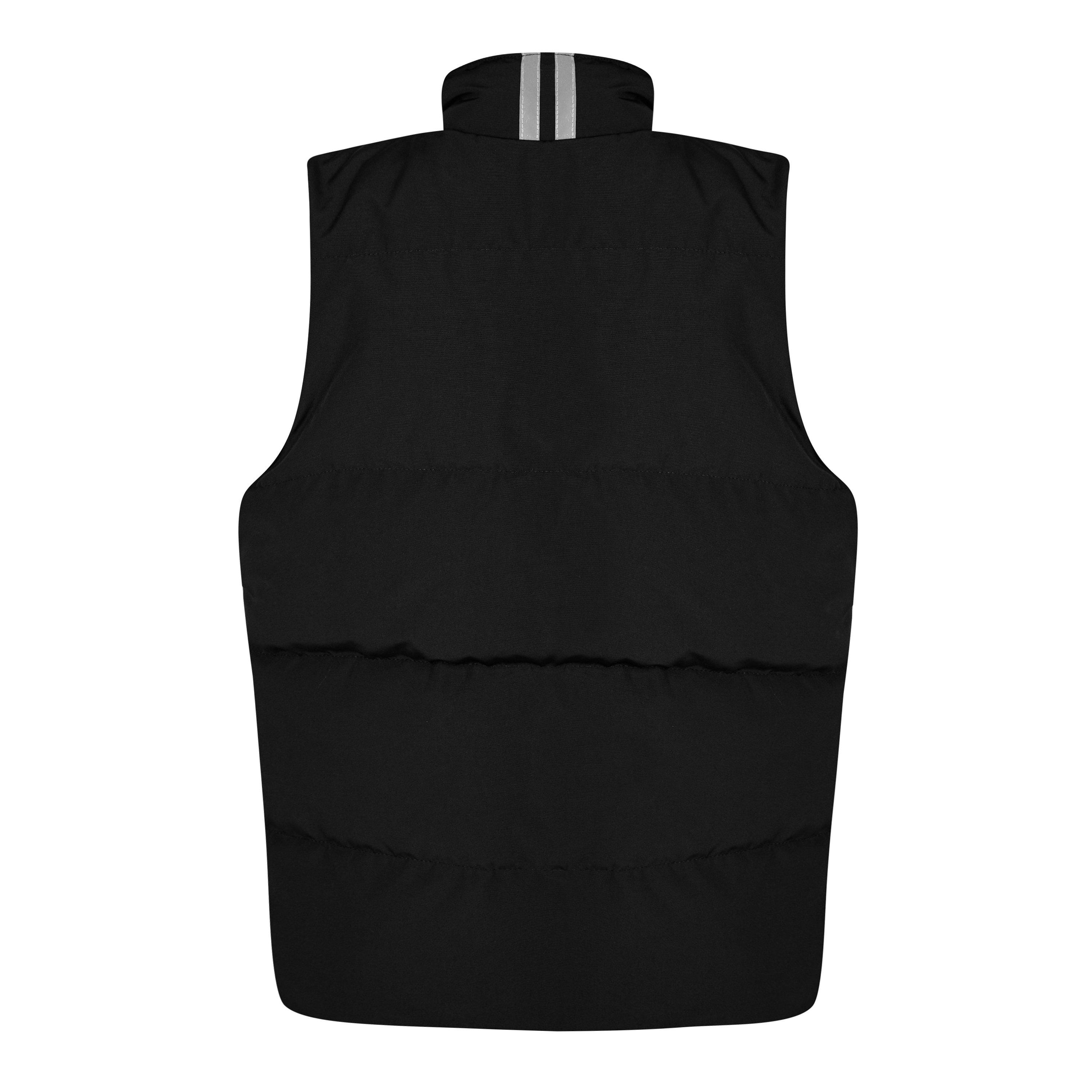 Black 61 - Canada Goose - Unisex Kids'  Vanier Duck Down Funnel Neck Reflective Gilet - 2