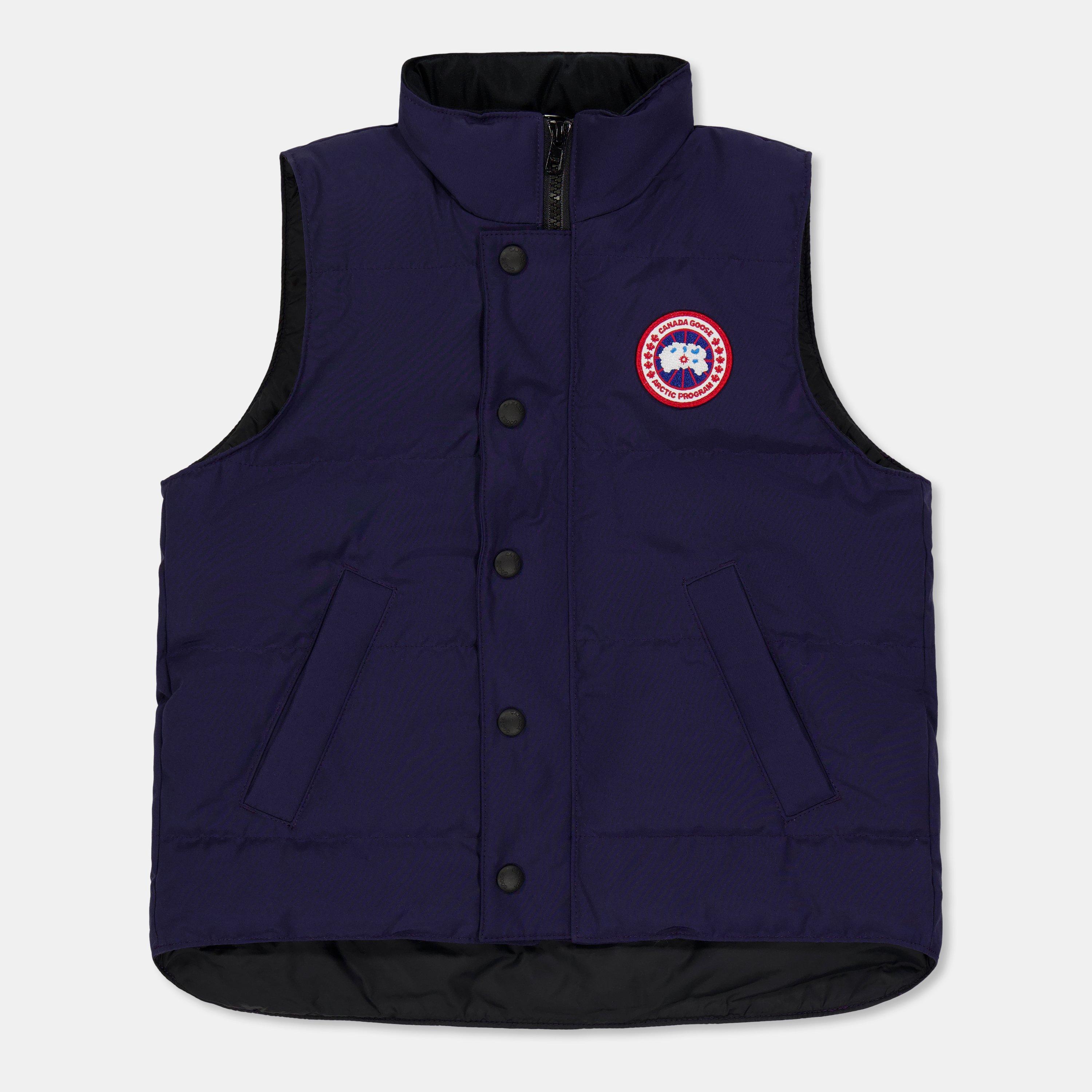 Canada Goose  Kids' Vanier Duck Down Funnel Neck Reflective Gilet - Ftre Dusk 9391 - Size S (7-8Y)