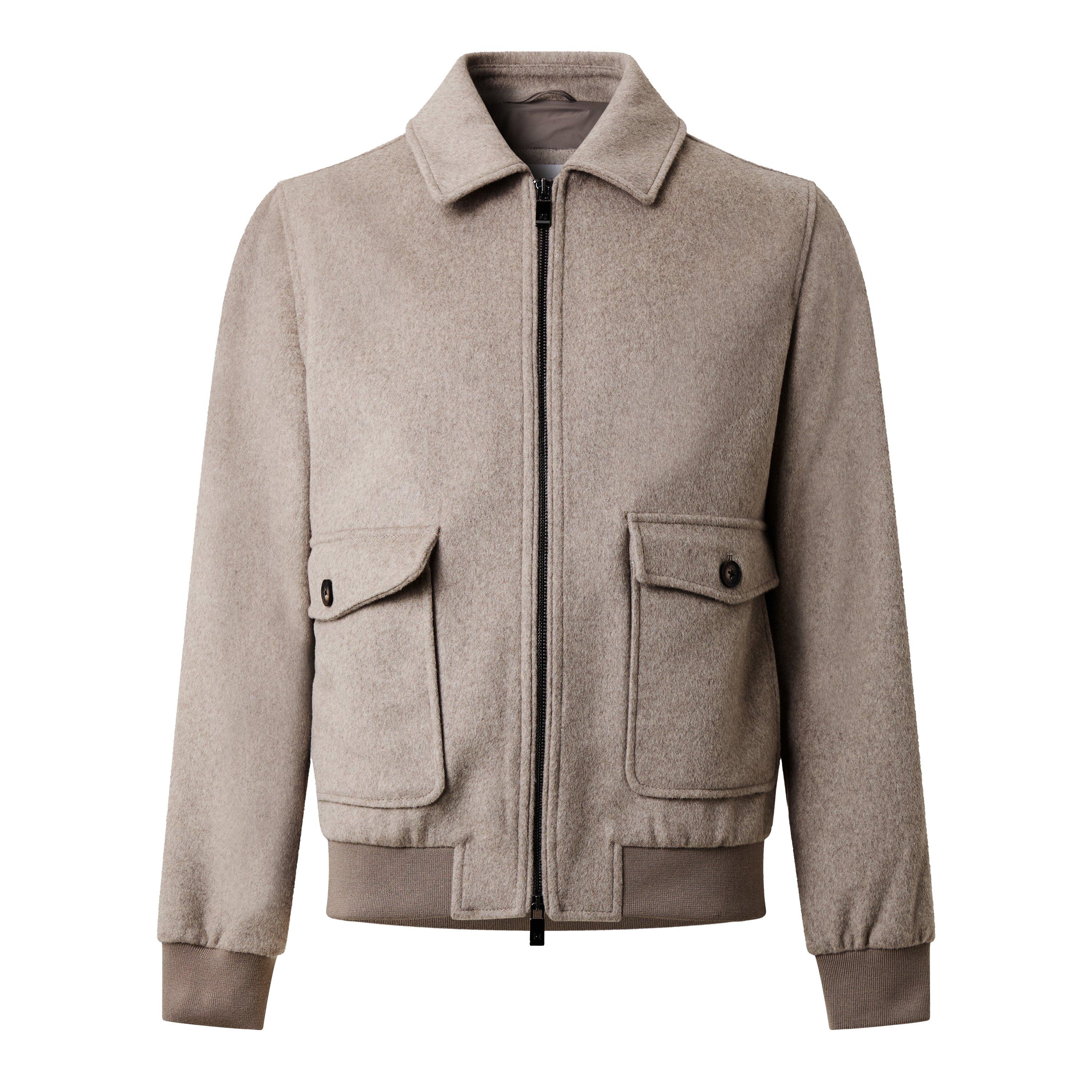 Marrone Chiaro - Pal Zileri - Pal 2 Pocket Blouson Sn64 - 1