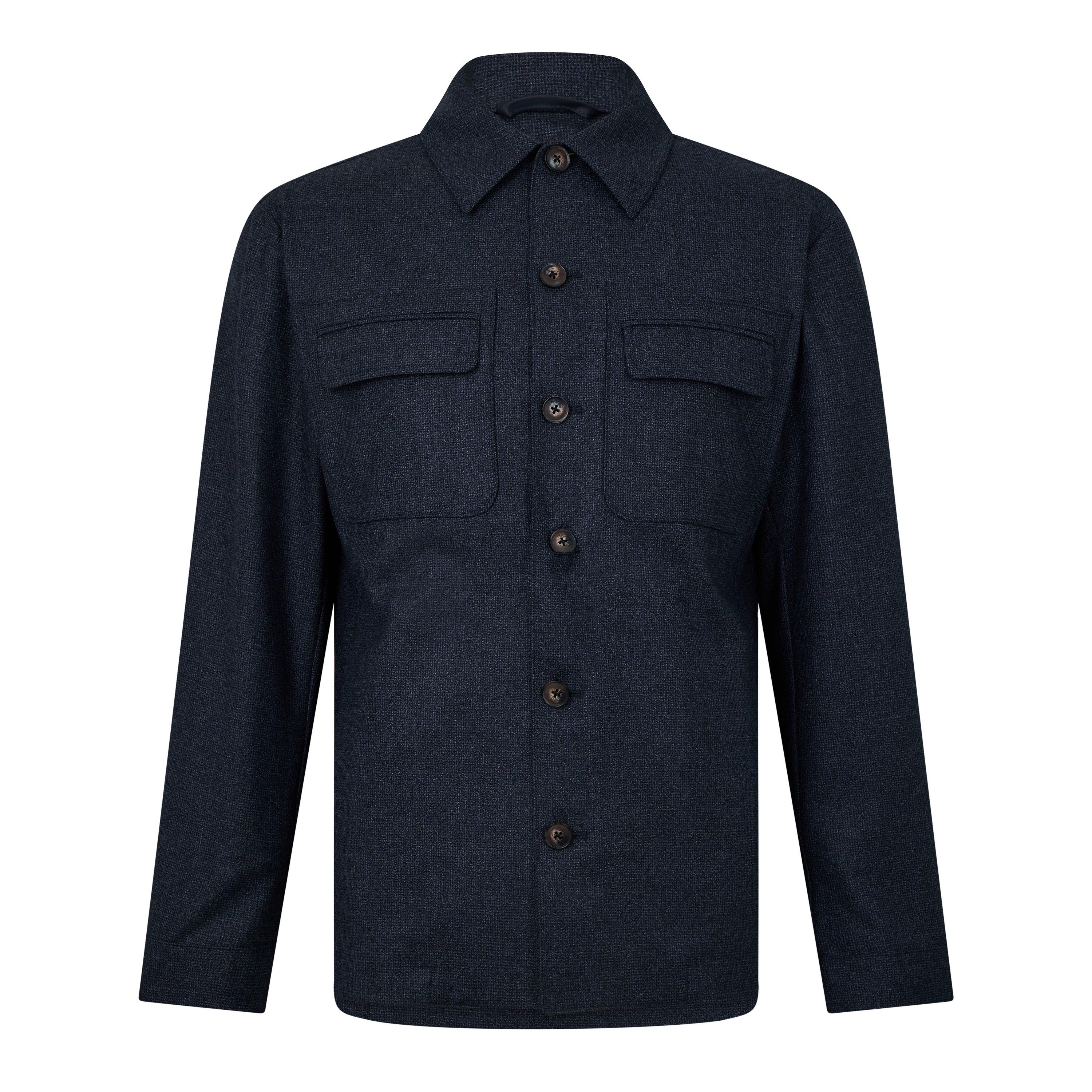 Blu Navy - Pal Zileri - Pal Micro Pattern OS Sn64 - 1