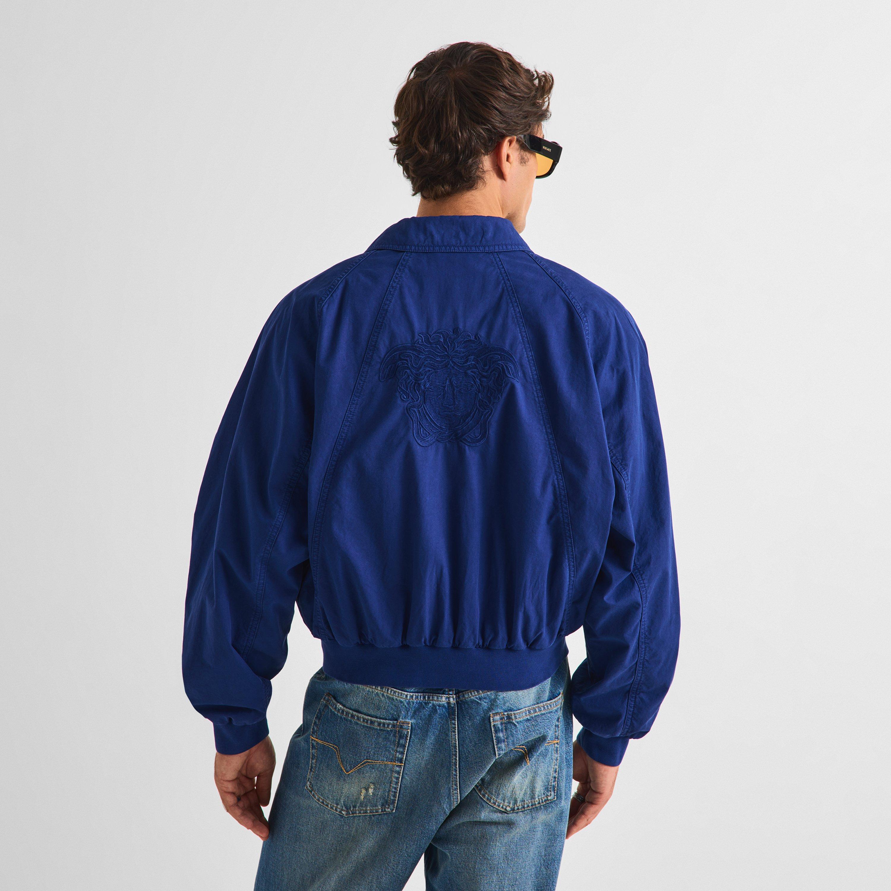 Navy - Versace - Versace Overdyed Jkt Sn64 - 4