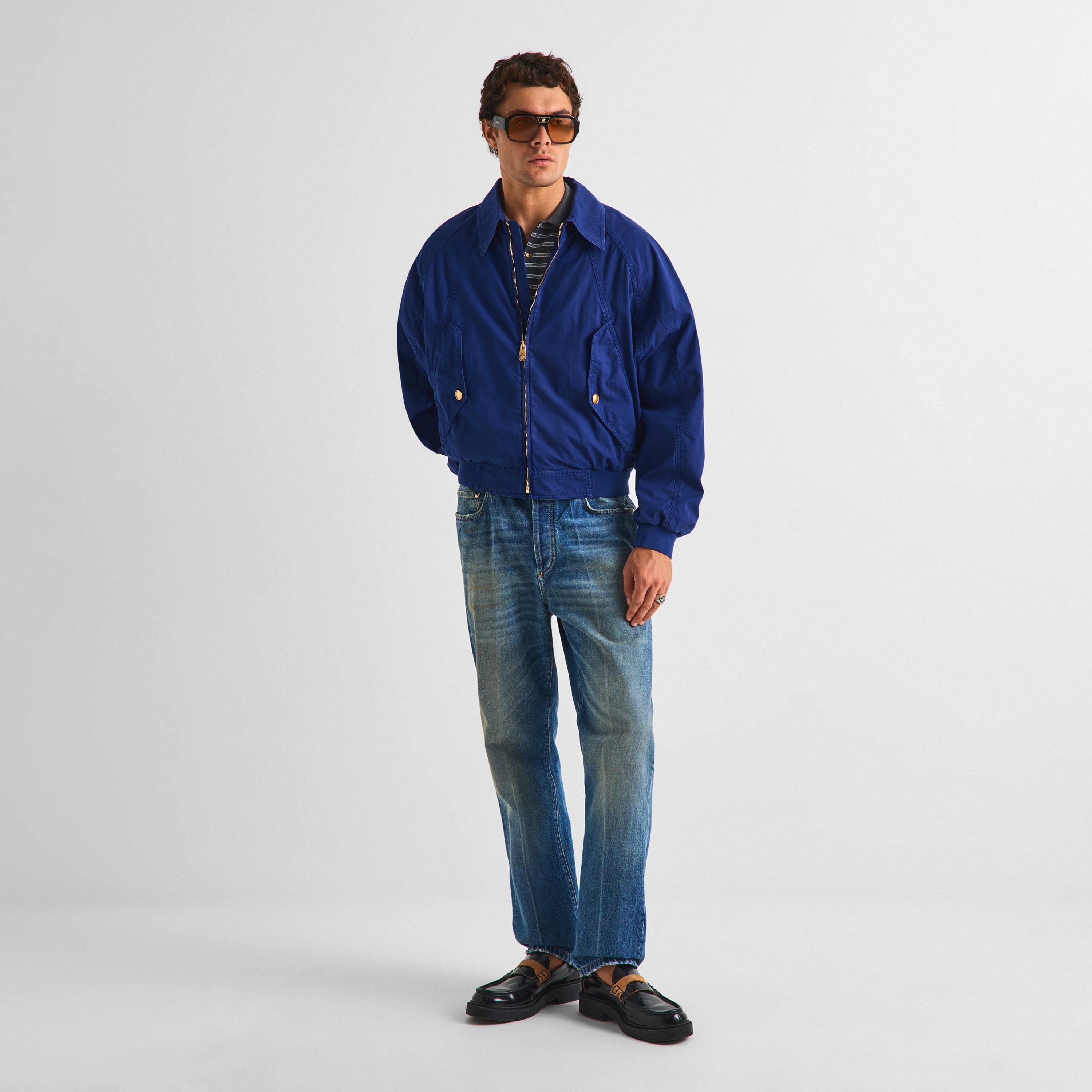 Navy - Versace - Versace Overdyed Jkt Sn64 - 5