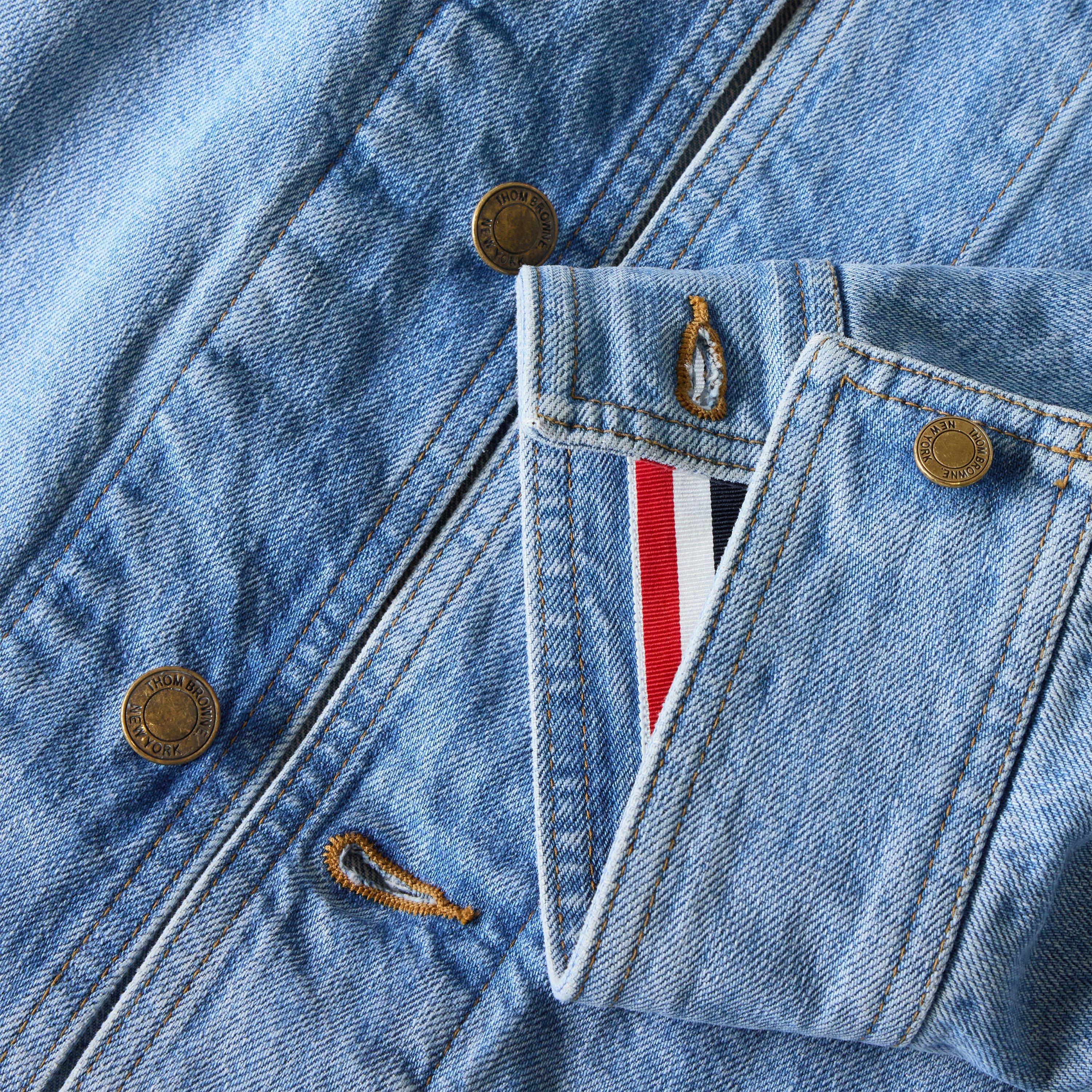 Light Blue - Thom Browne - TB Utility Jkt Sn63 - 3