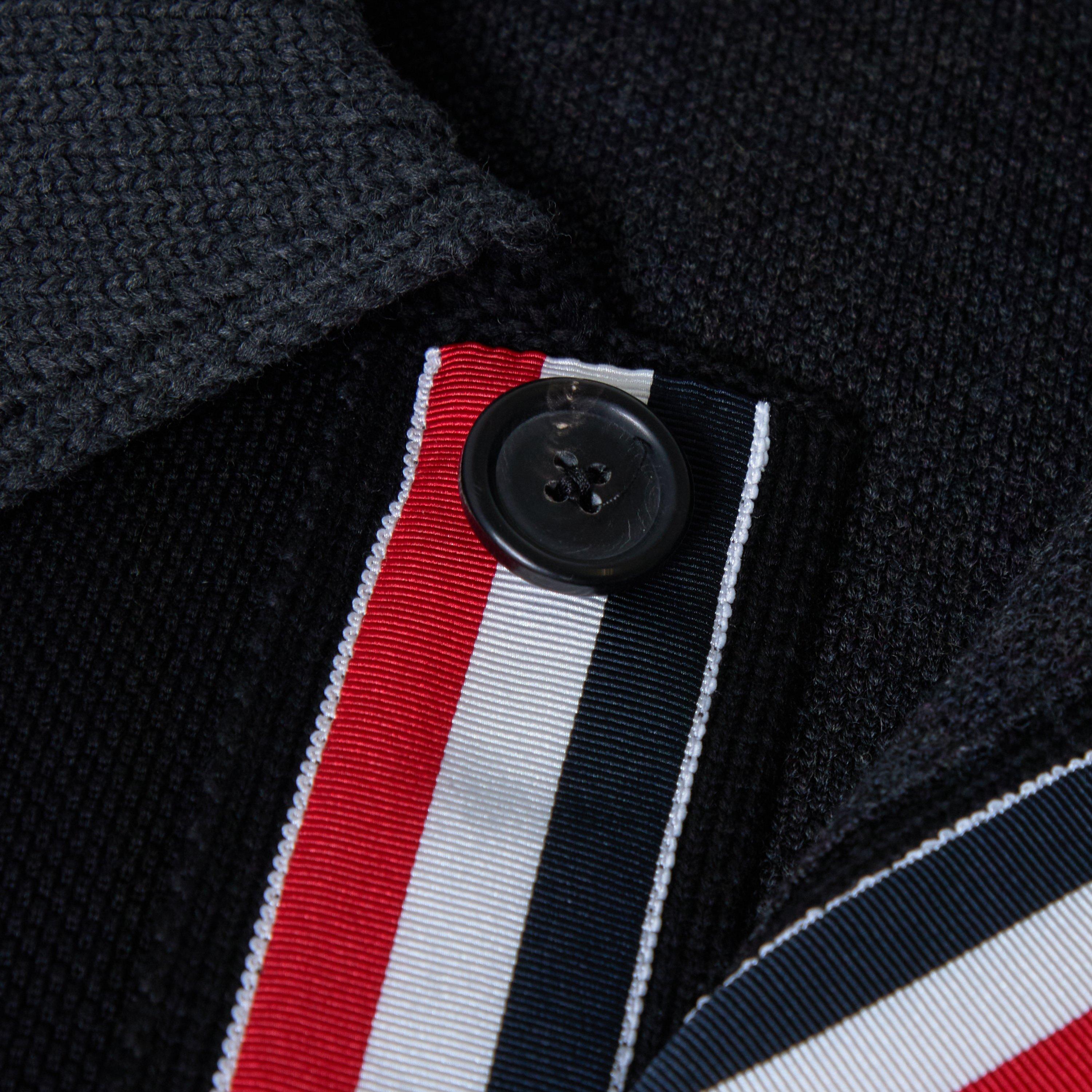 Black - Thom Browne - TB Dbl 4Bar Work Jkt Sn63 - 3