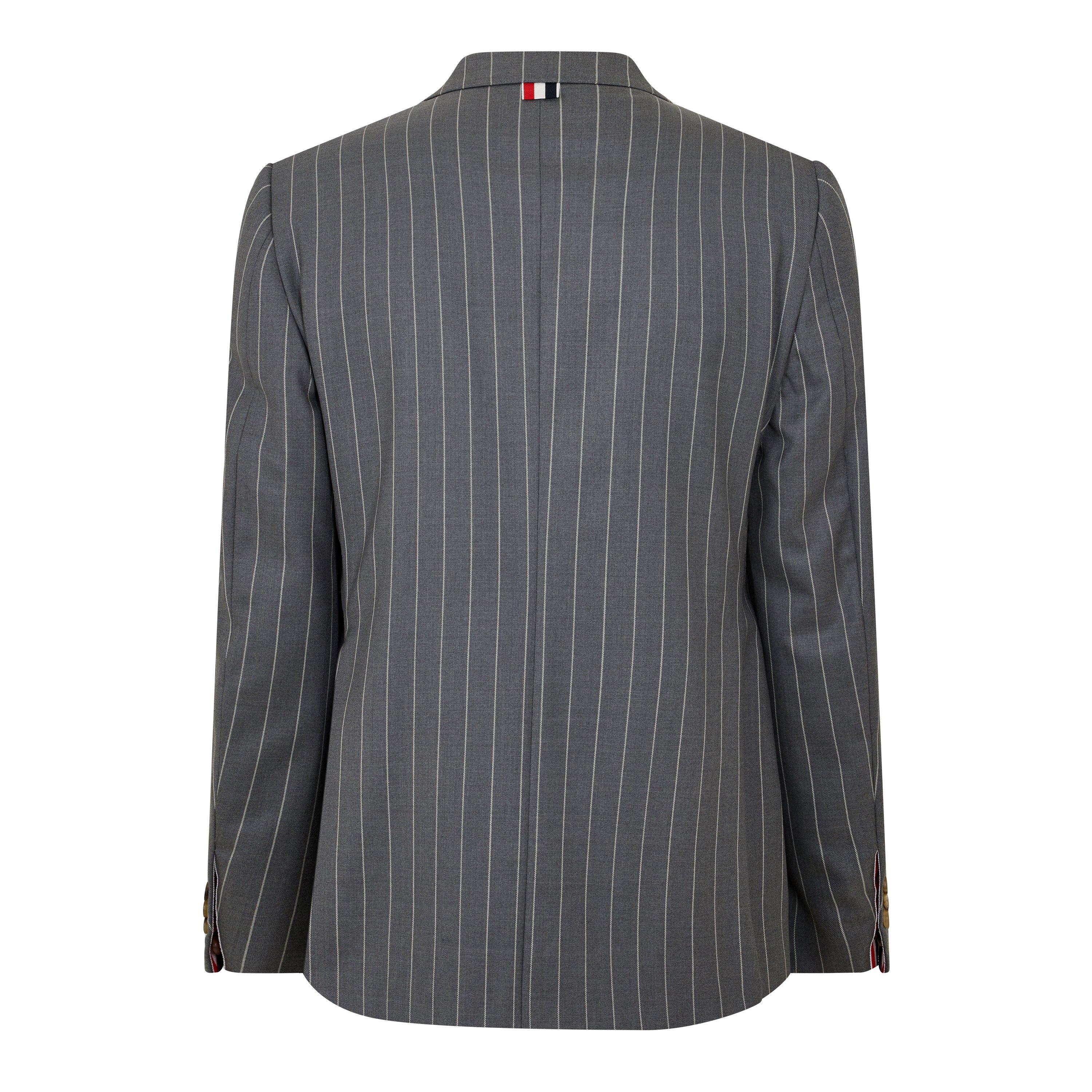 Med Grey - Thom Browne - TB Fit 1 Wool Blazer Sn63 - 2