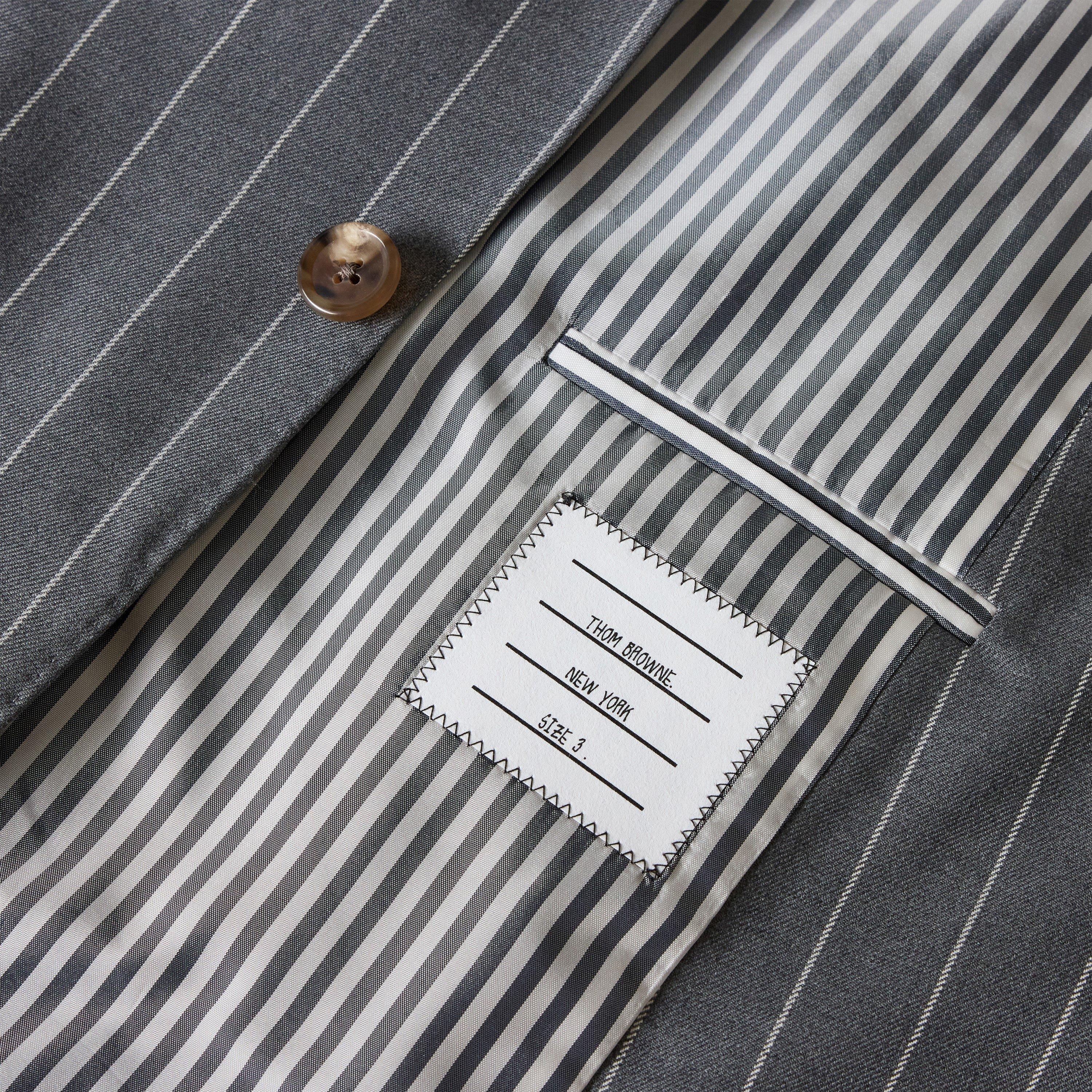 Med Grey - Thom Browne - TB Fit 1 Wool Blazer Sn63 - 3