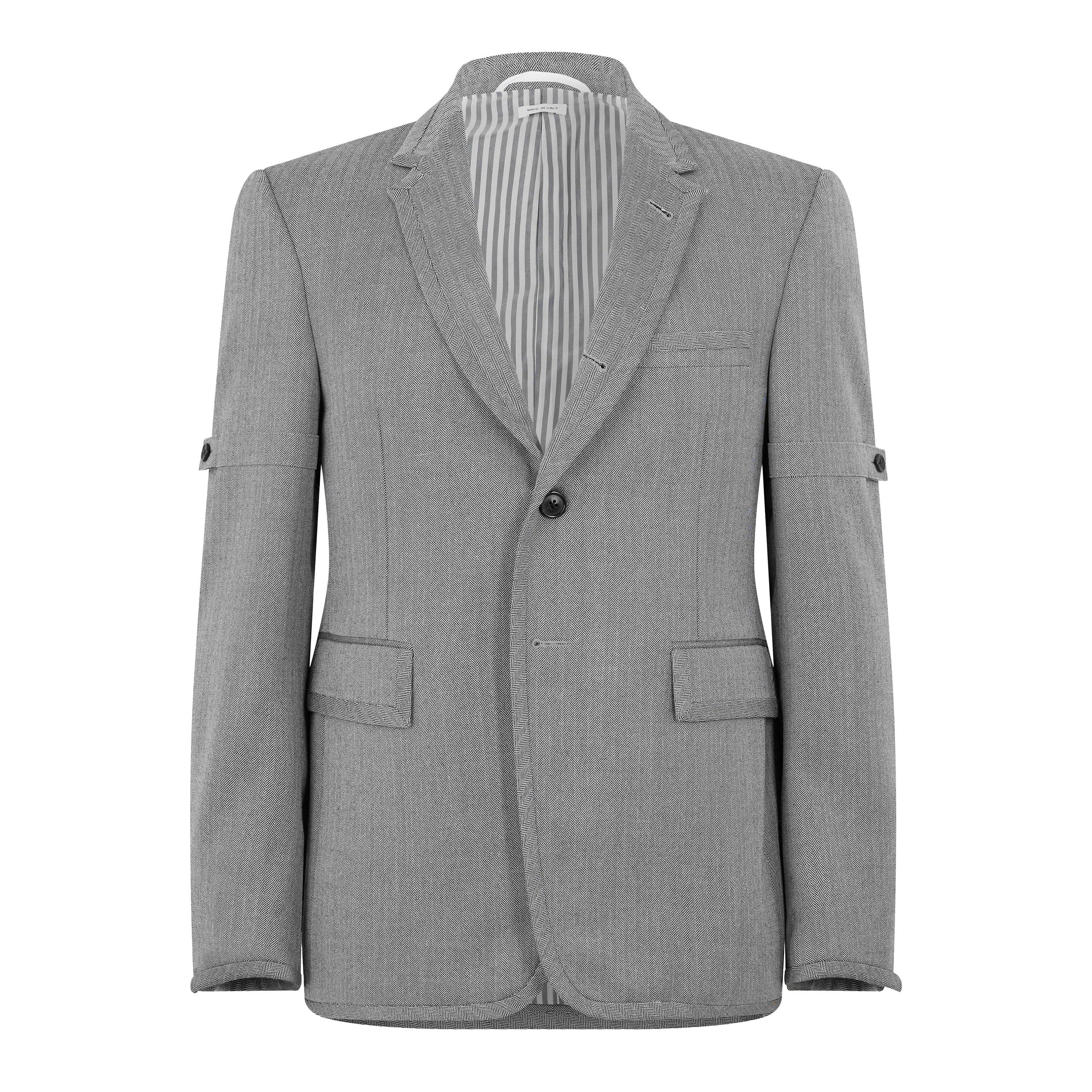 Blk/Wht - Thom Browne - TB SB S/C Clsc Blzr Sn64 - 1