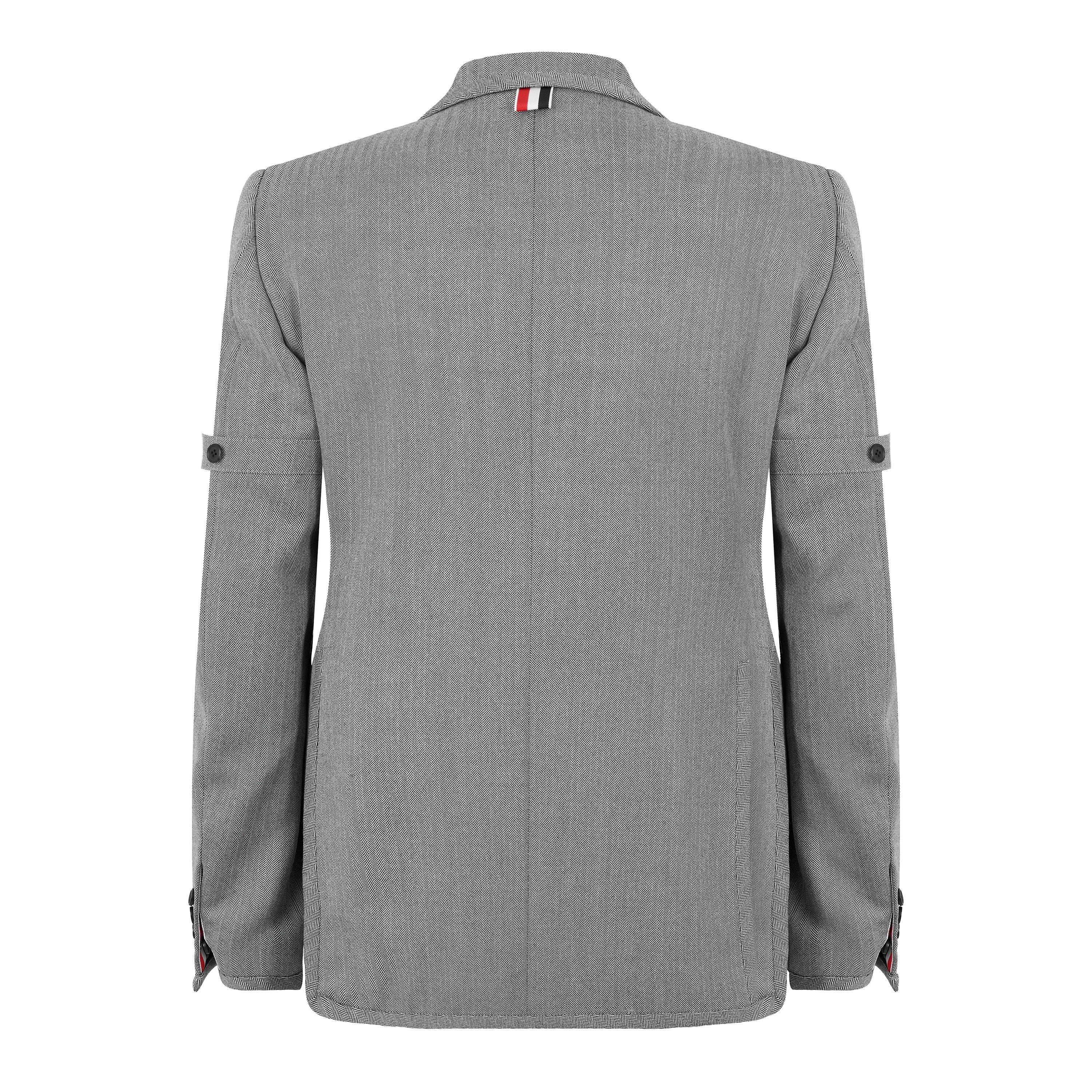 Blk/Wht - Thom Browne - TB SB S/C Clsc Blzr Sn64 - 2