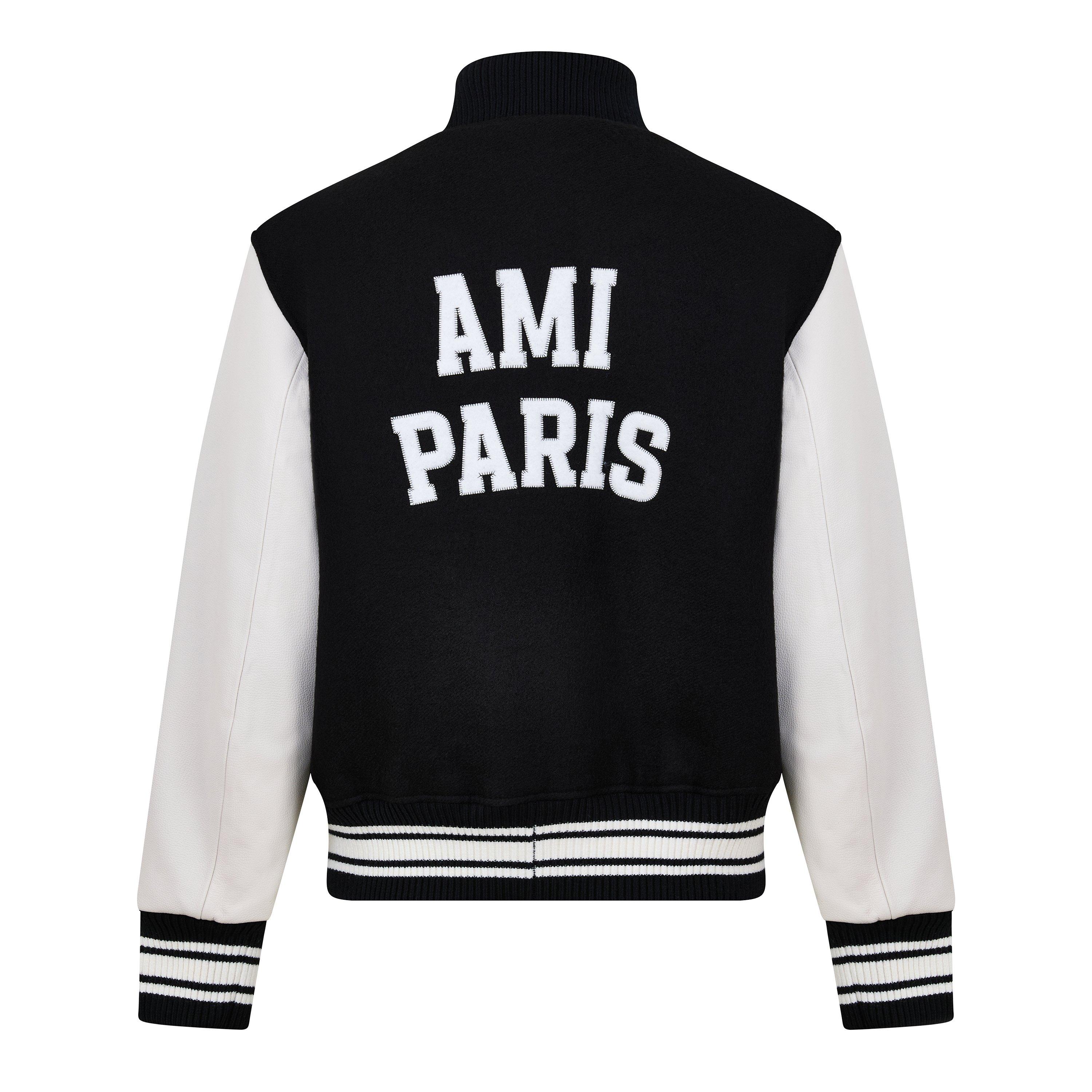 Black - Ami Paris - Teddy Jacket - 2