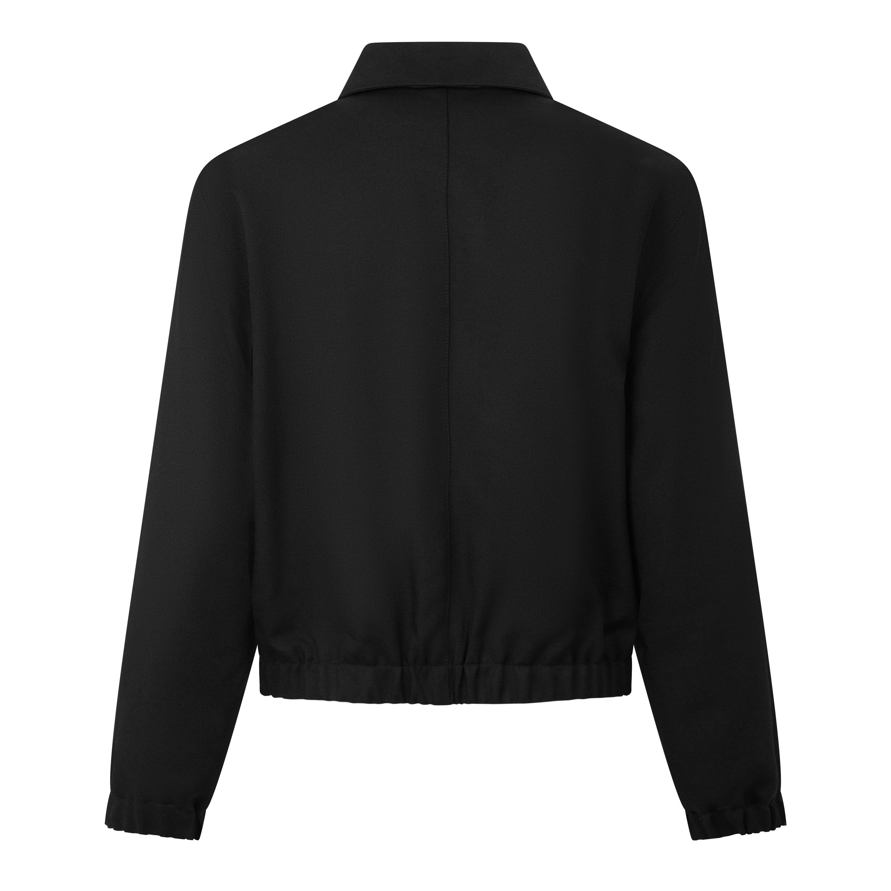 Black - Ami Paris - Ami ADC Zipped Jkt Sn64 - 2