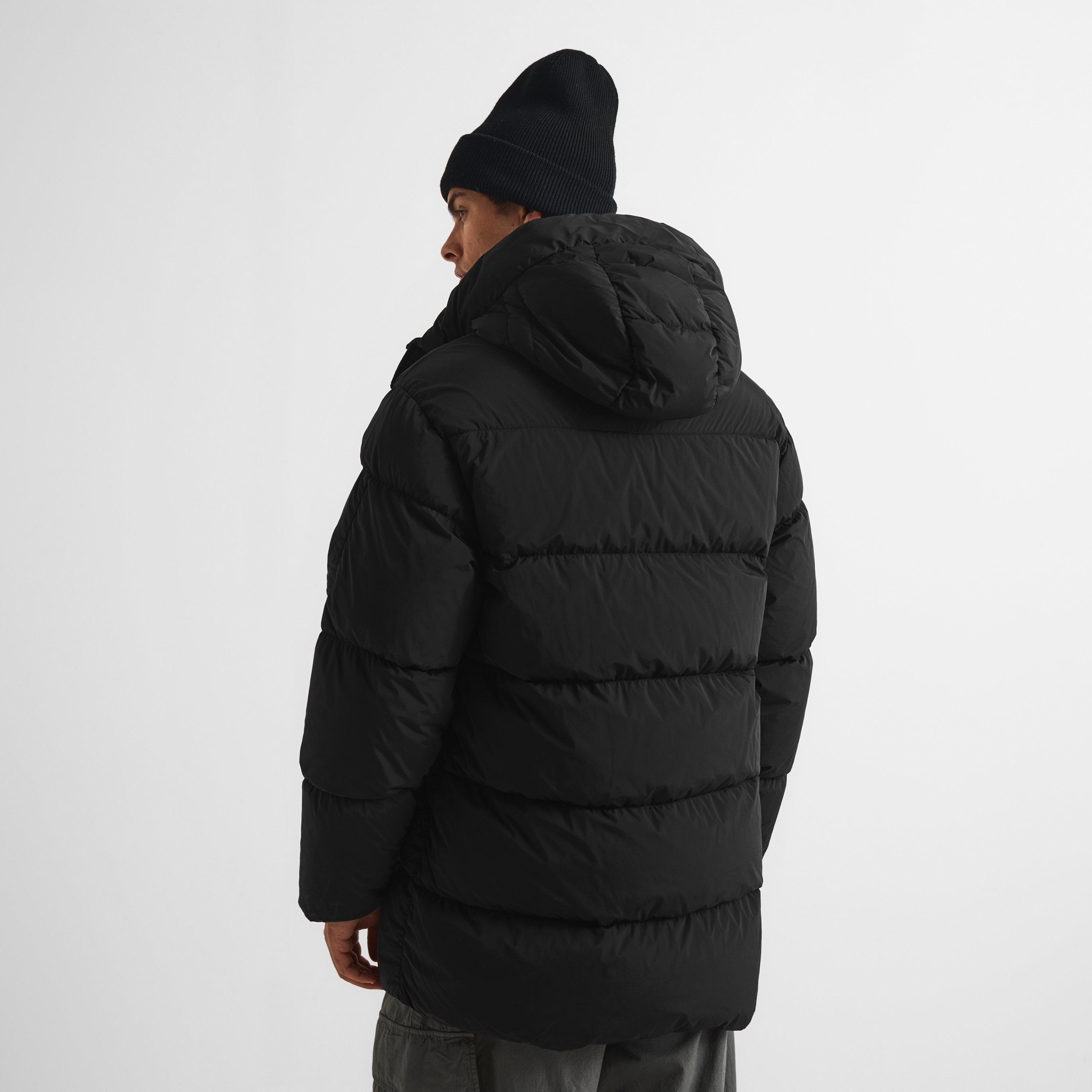 Black 999 - CP Company - Men's Nycra Long Puffer Jacket - 4