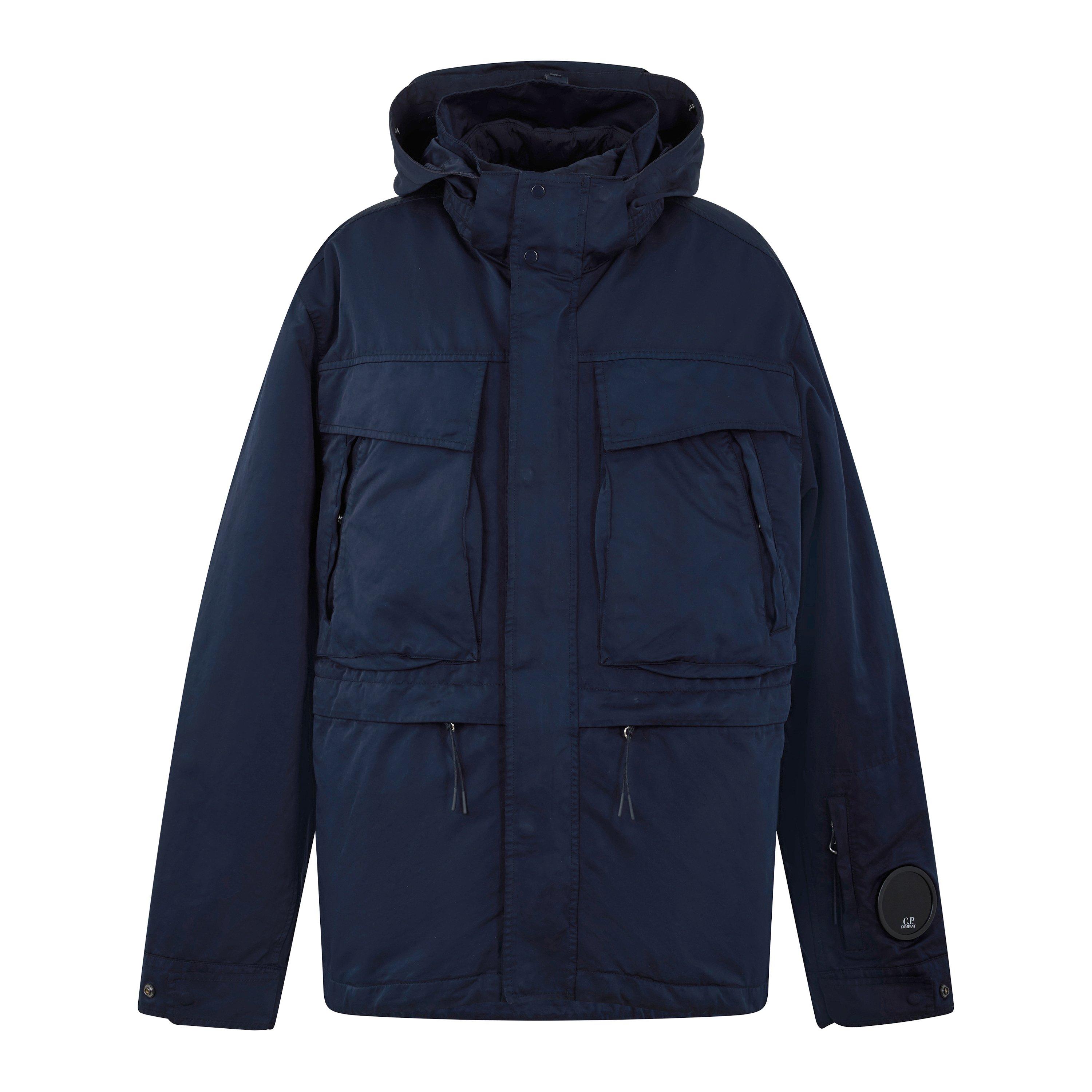 Cp Company Men's Micro Kei Mille Bomber Jacket - Ttl Eclipse 888 - M (48)