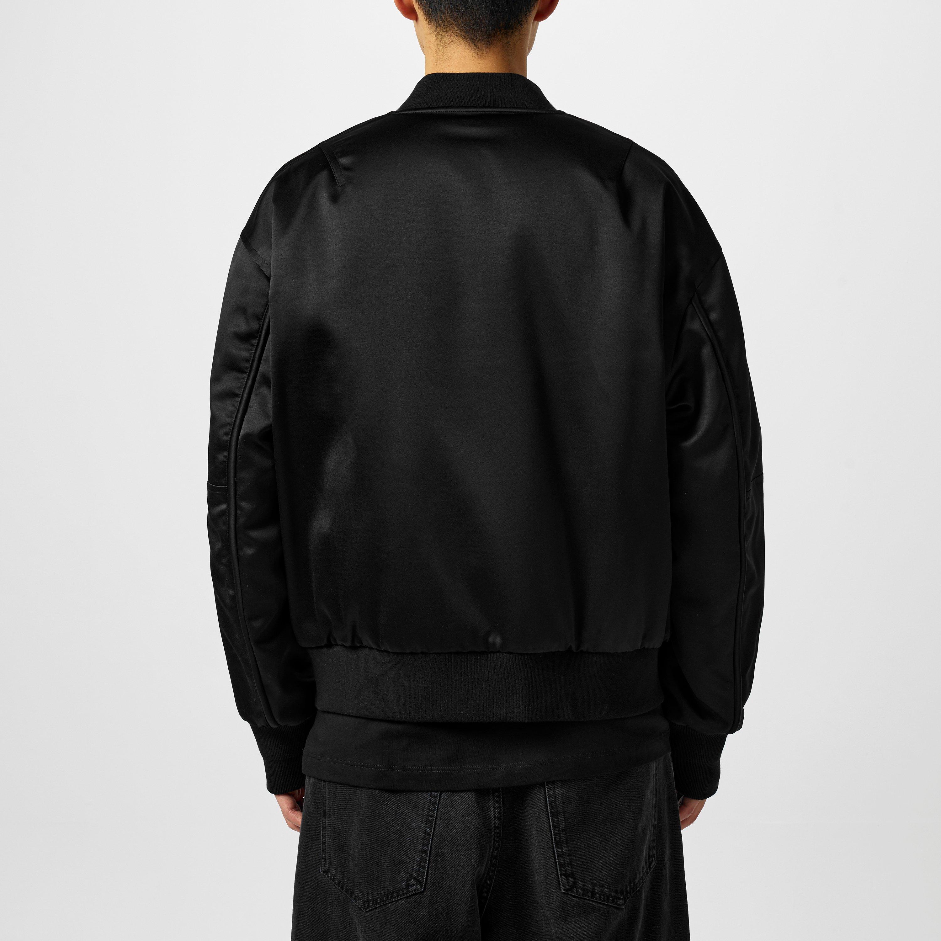 Black/Green - Neil Barrett - Reversible Bomber Jacket - 4