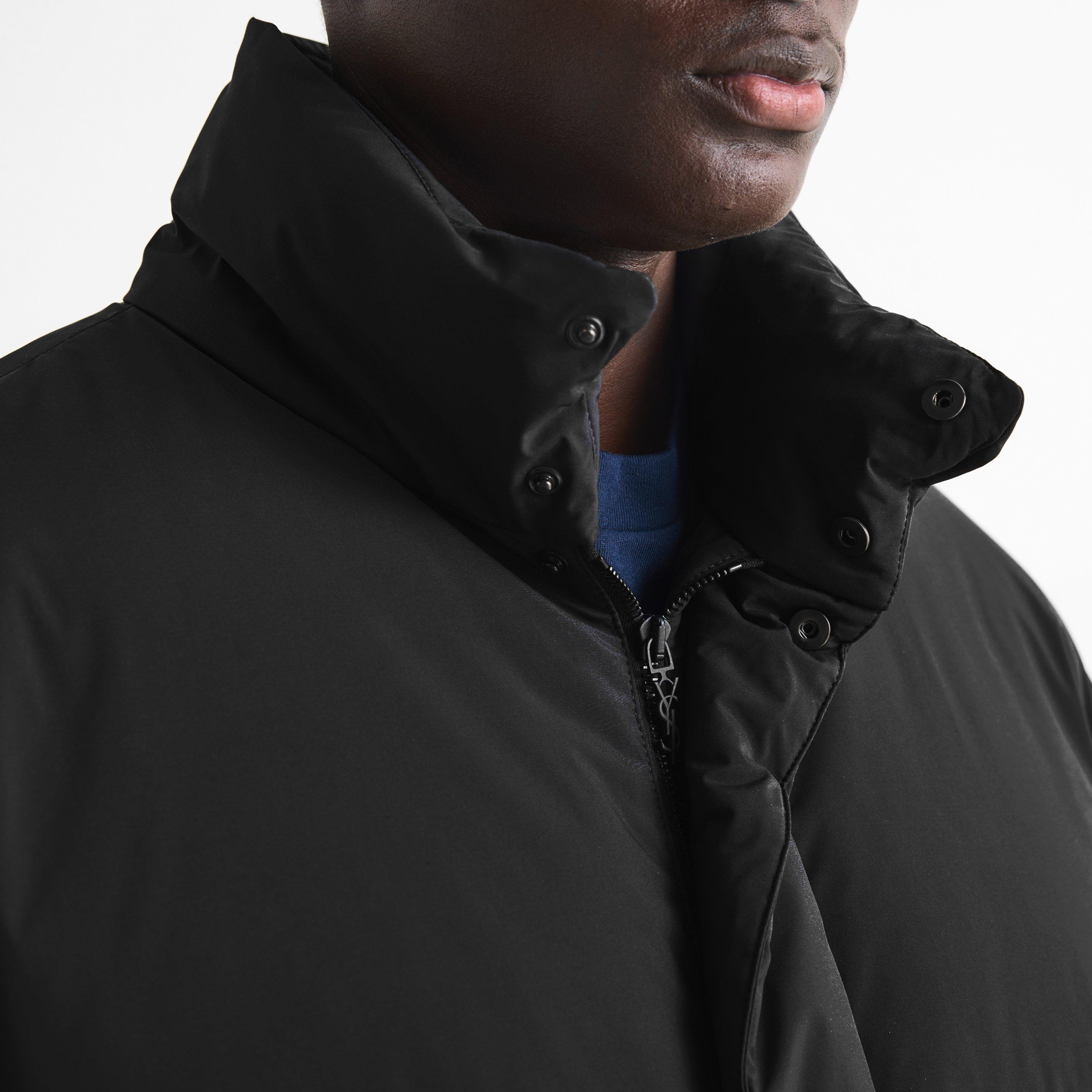 Black - Saint Laurent - Men's Logo Down Puffer Jacket - 5