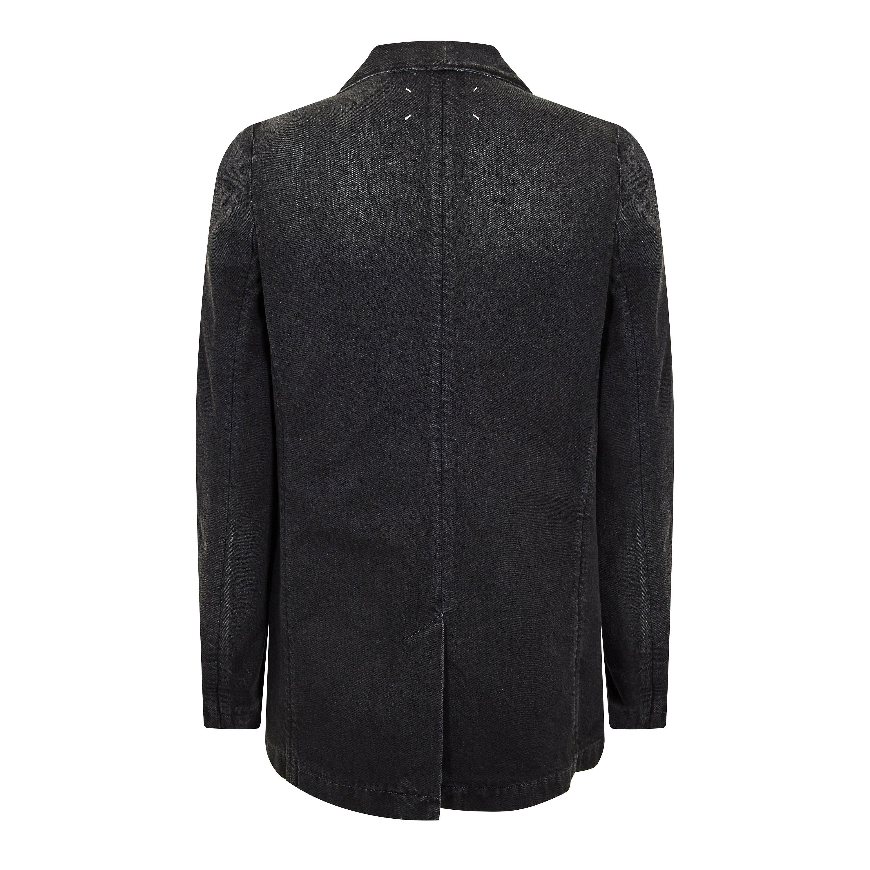 Medium Black - Maison Margiela - Men's Japanese Denim Blazer - 2