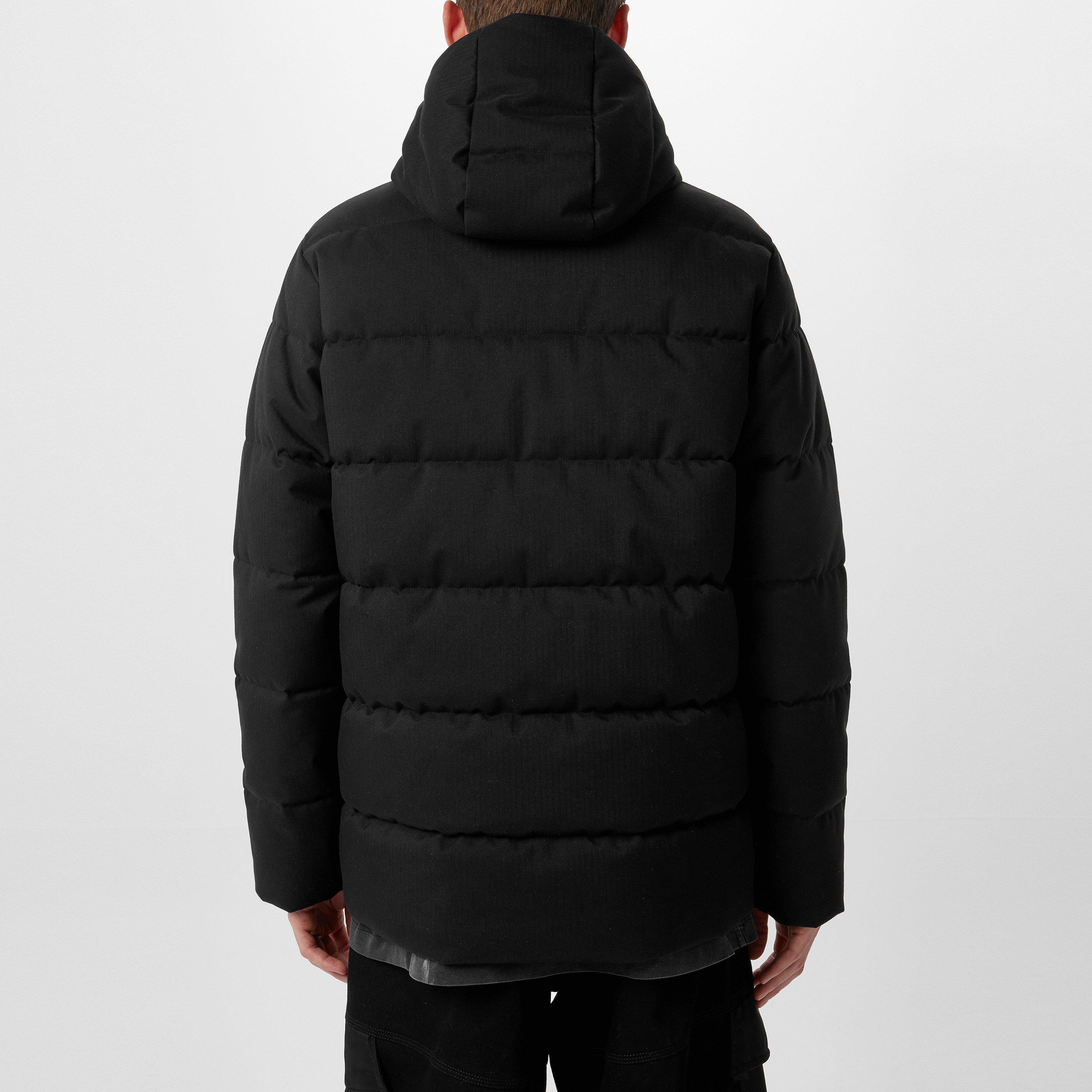 Black BK11 - Barbour - Men's Brampton Quilted Mid-Length Parka - 4