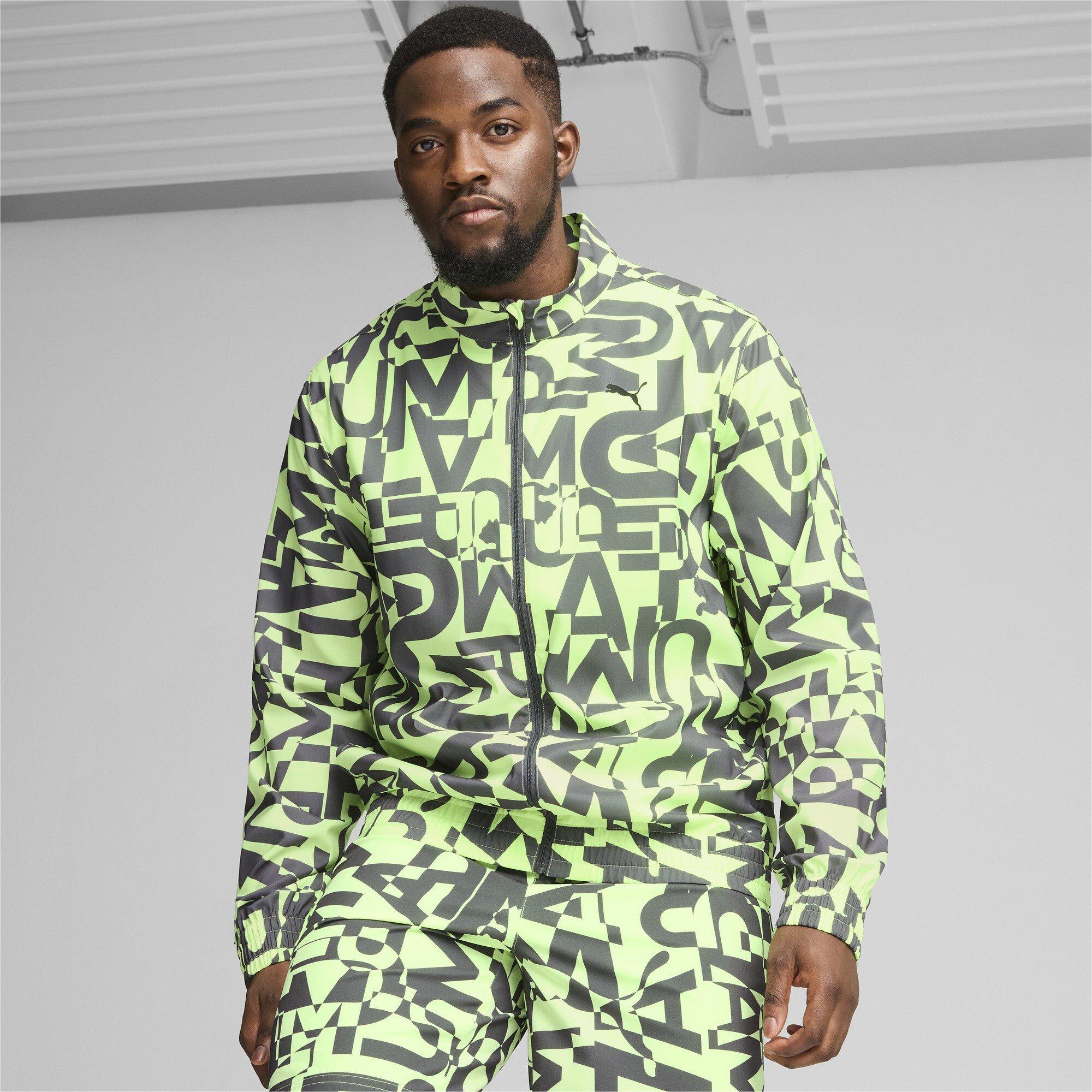 Galactic Gray - Puma - Energy All Over Print Performance Training Jacket - 2