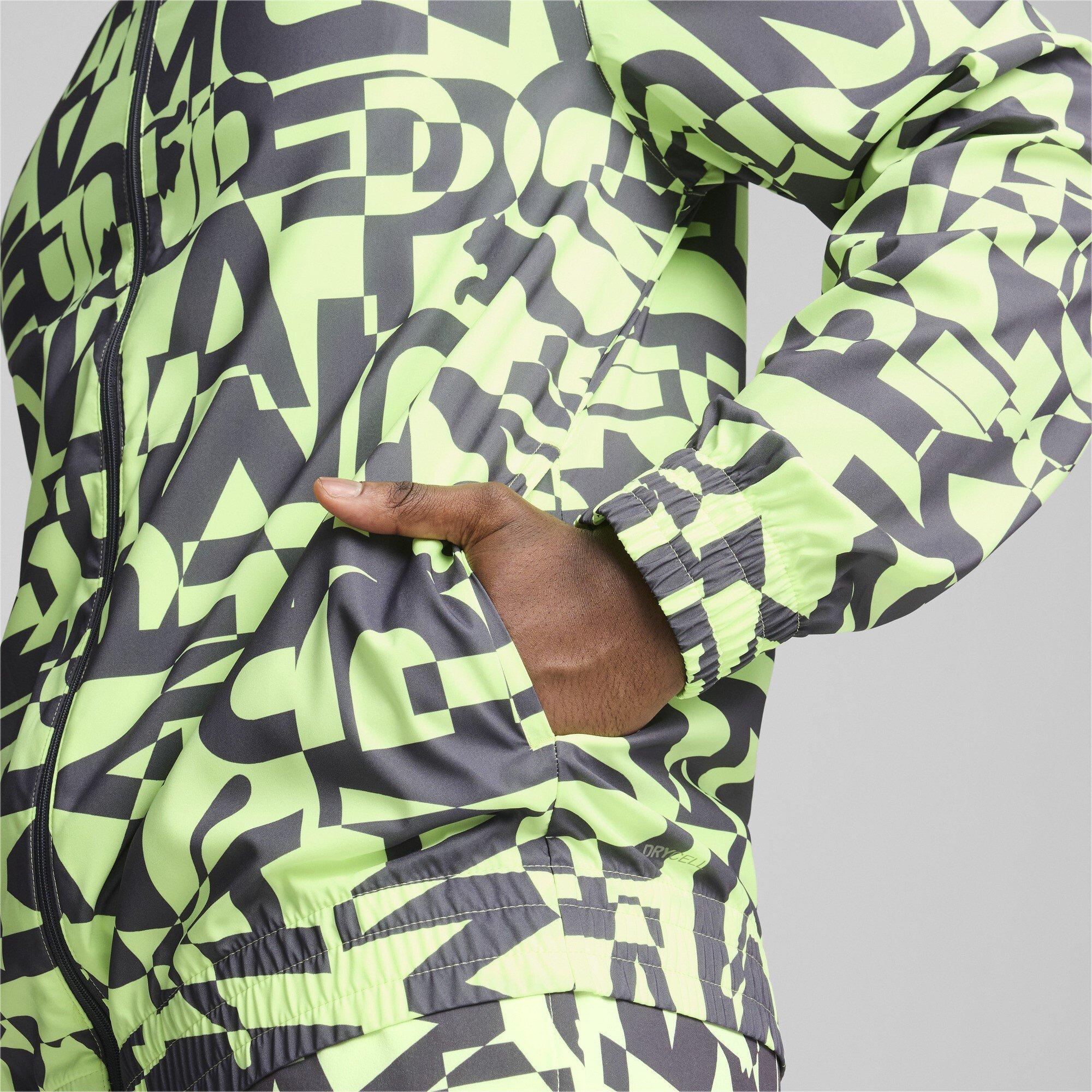 Galactic Gray - Puma - Energy All Over Print Performance Training Jacket - 3