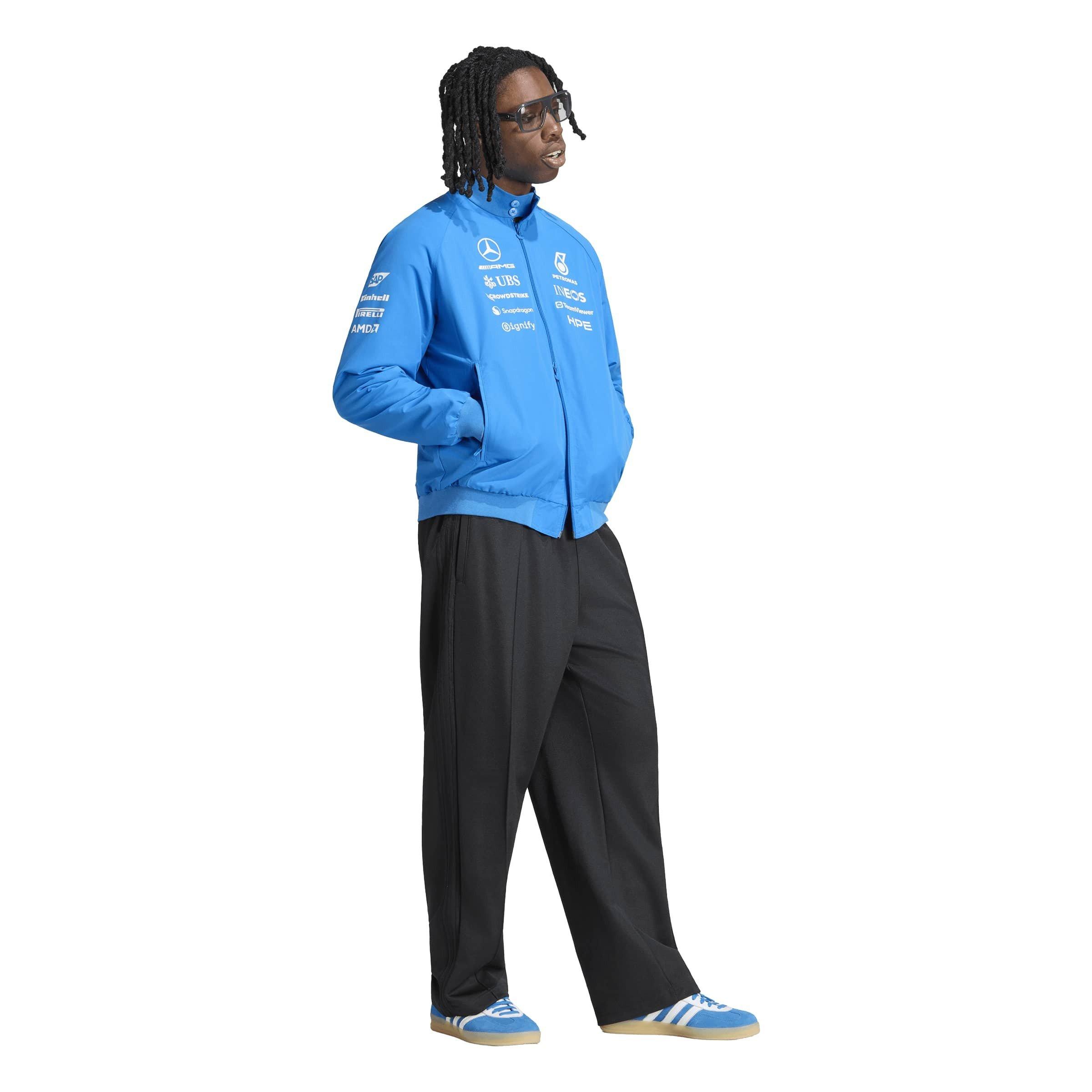 Blue//White - adidas Originals - x Mercedes AMG Petronas Formula 1 Team Blue Wonder Driver Harrington Jacket - 6