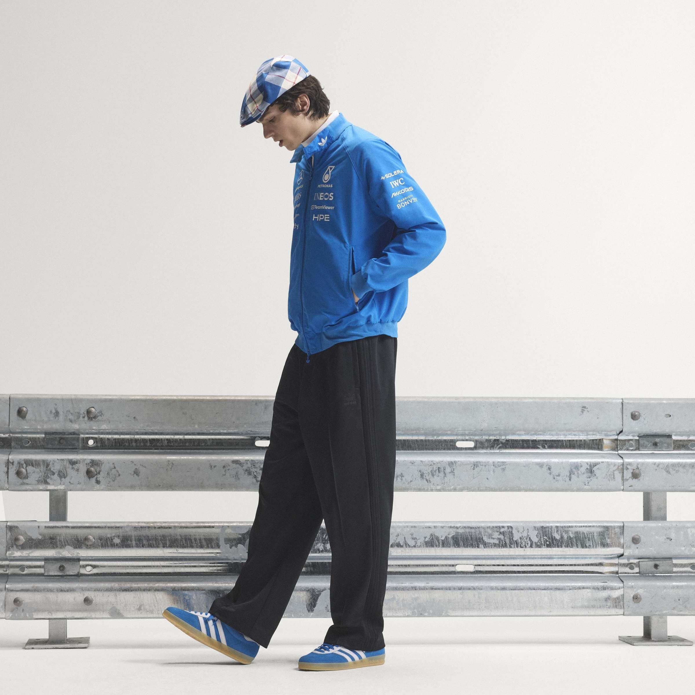 Blue//White - adidas Originals - x Mercedes AMG Petronas Formula 1 Team Blue Wonder Driver Harrington Jacket - 7