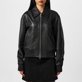 Ami Paris Leather Jacket