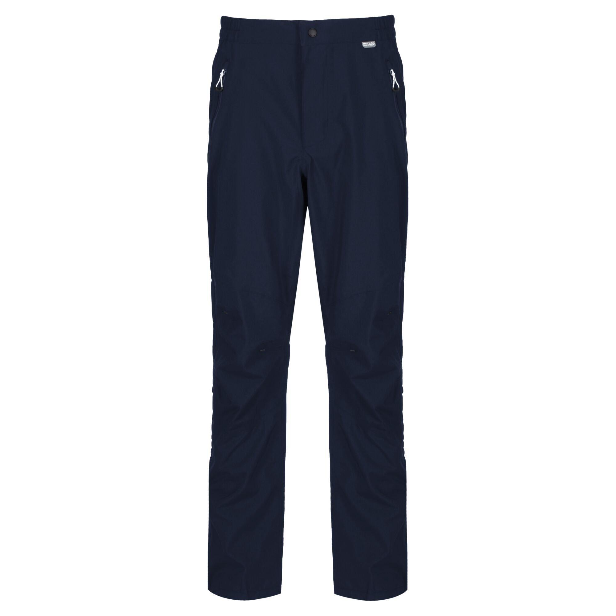 Navy - Regatta - Highton Waterproof Overtrouser (Long) - 7